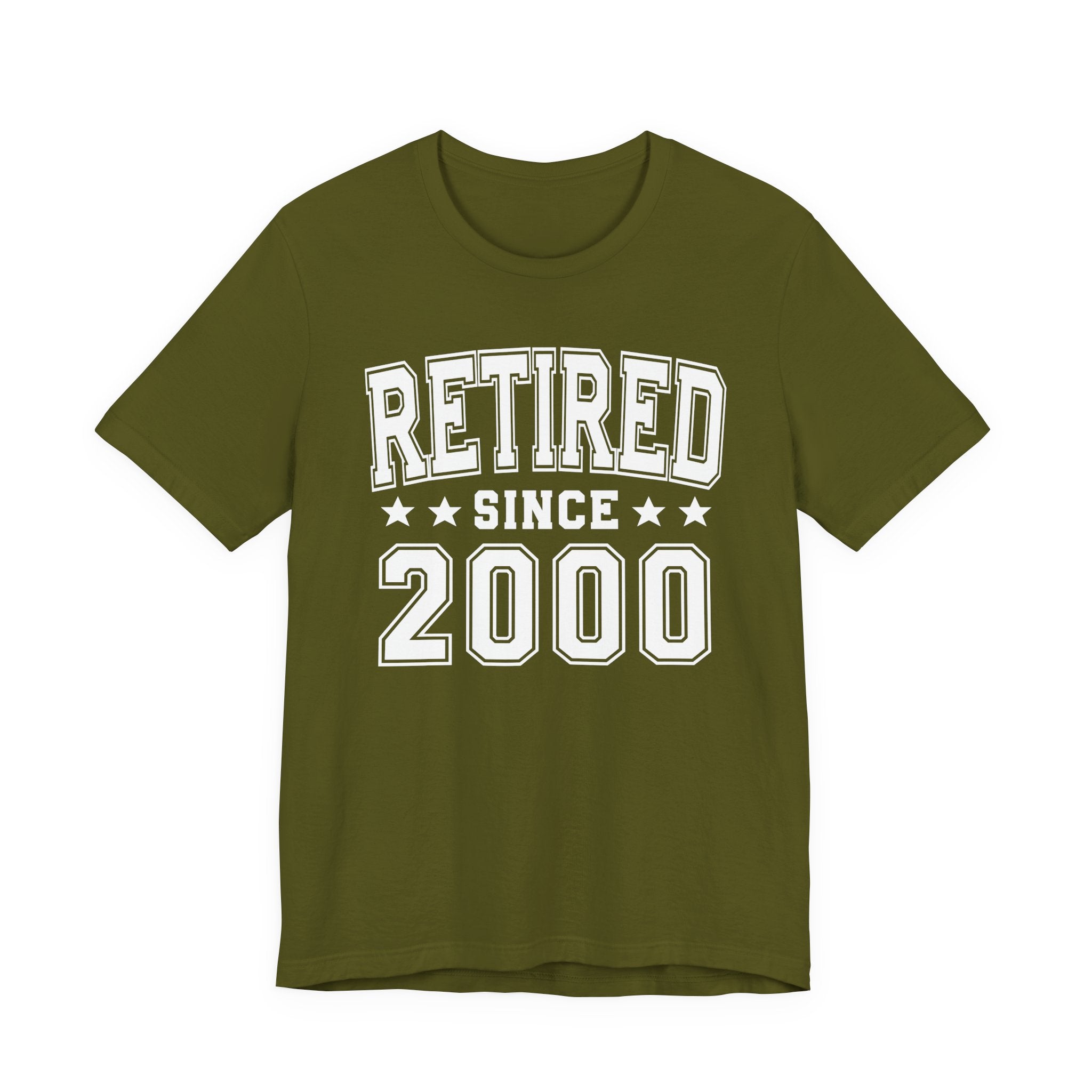 Retired Since (Personalized Date) —  Bride/Married T-shirt, Wedding & Anniversary Gift