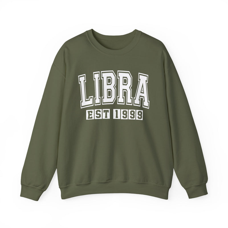 Libra (EST YEAR) Personalization — Zodiac Graphic Sweatshirt