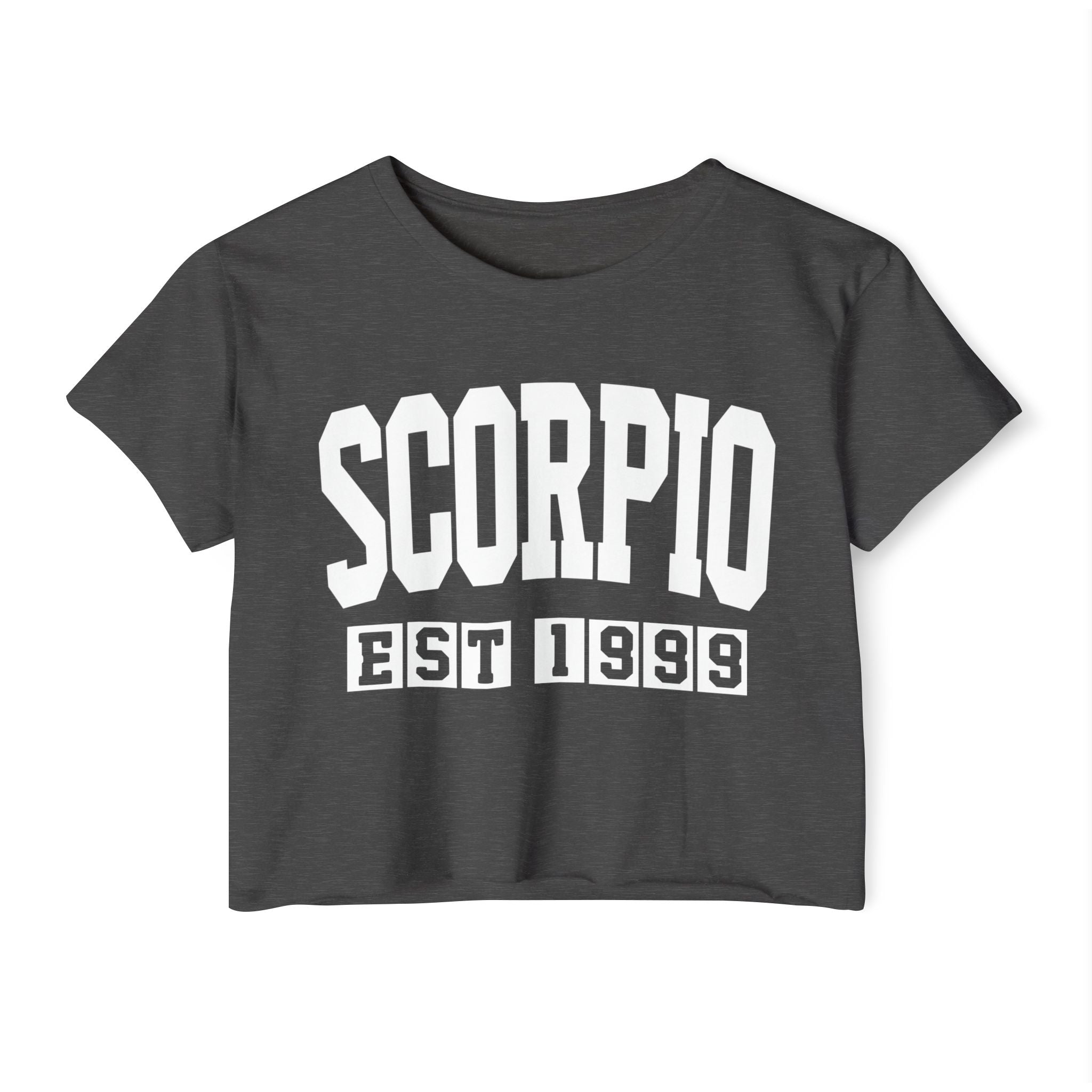 Scorpio EST (YEAR) Personalization -  Crop Top