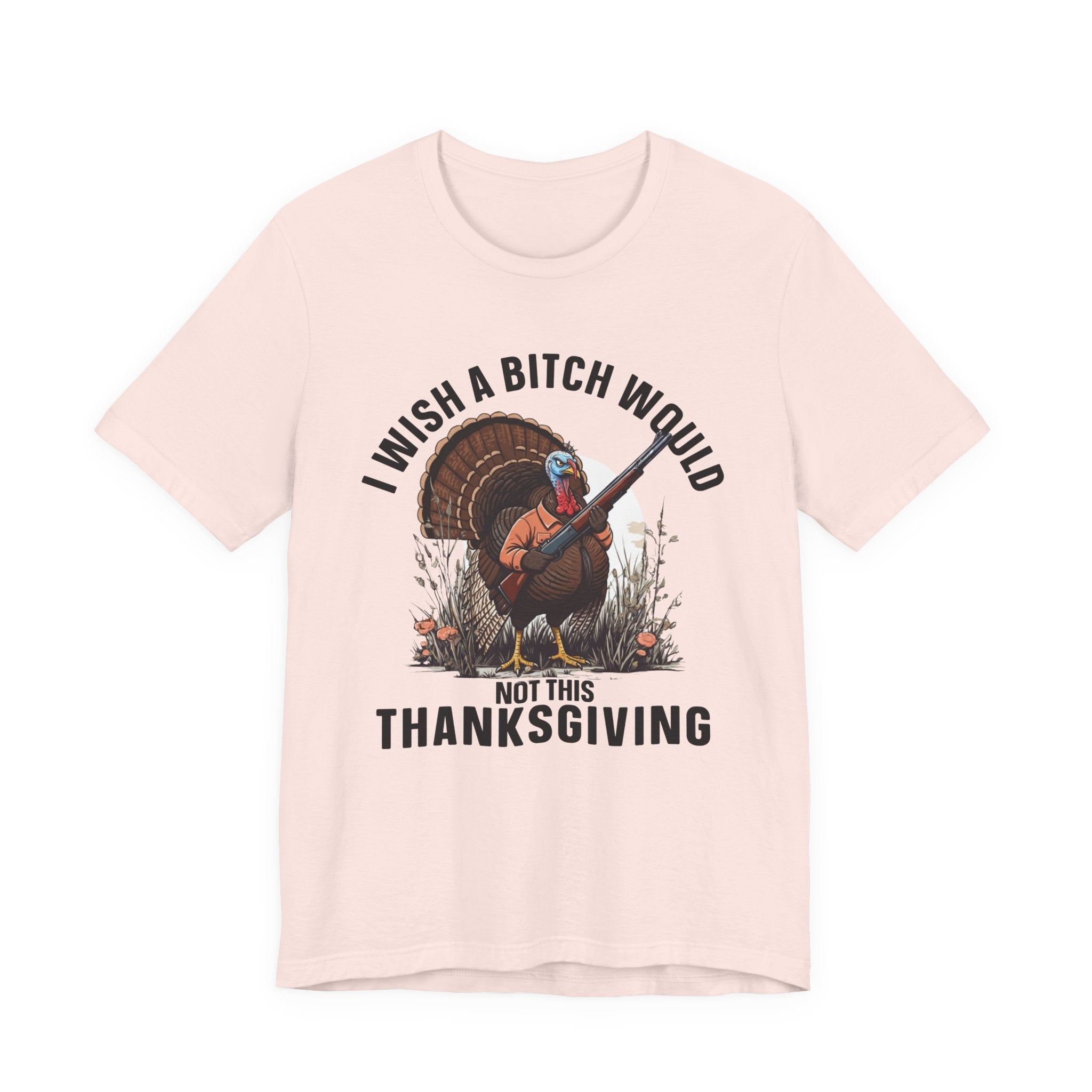 I Wish A Bitch Would  Not This Thanksgiving  T-Shirt