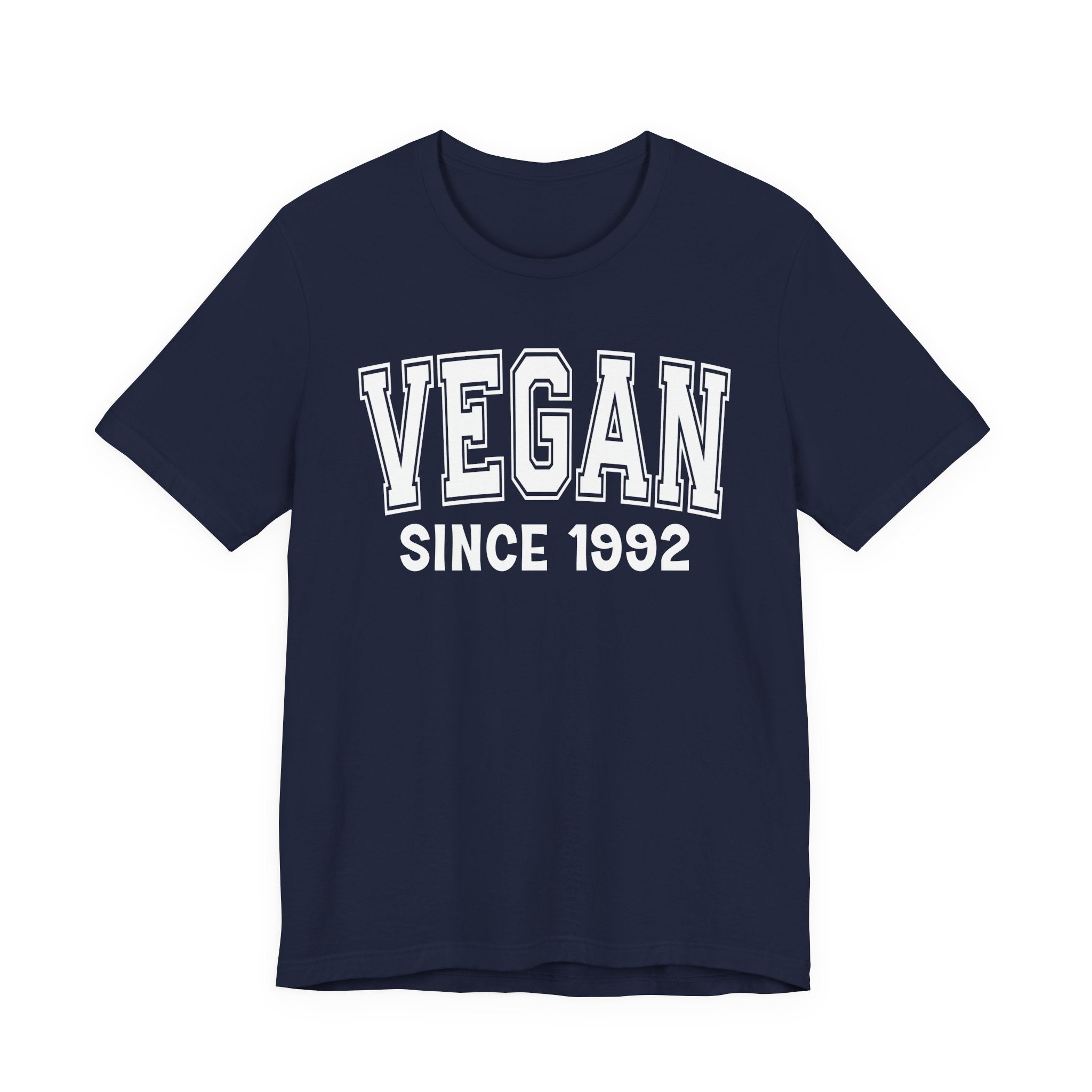 Vegan Personalization T-Shirt - Add Your Special "Since Date"