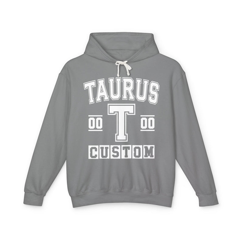 Custom Taurus Varsity Hoodie — Customize Birthday Day/Month/Year — Customize Gemini Season/Nation