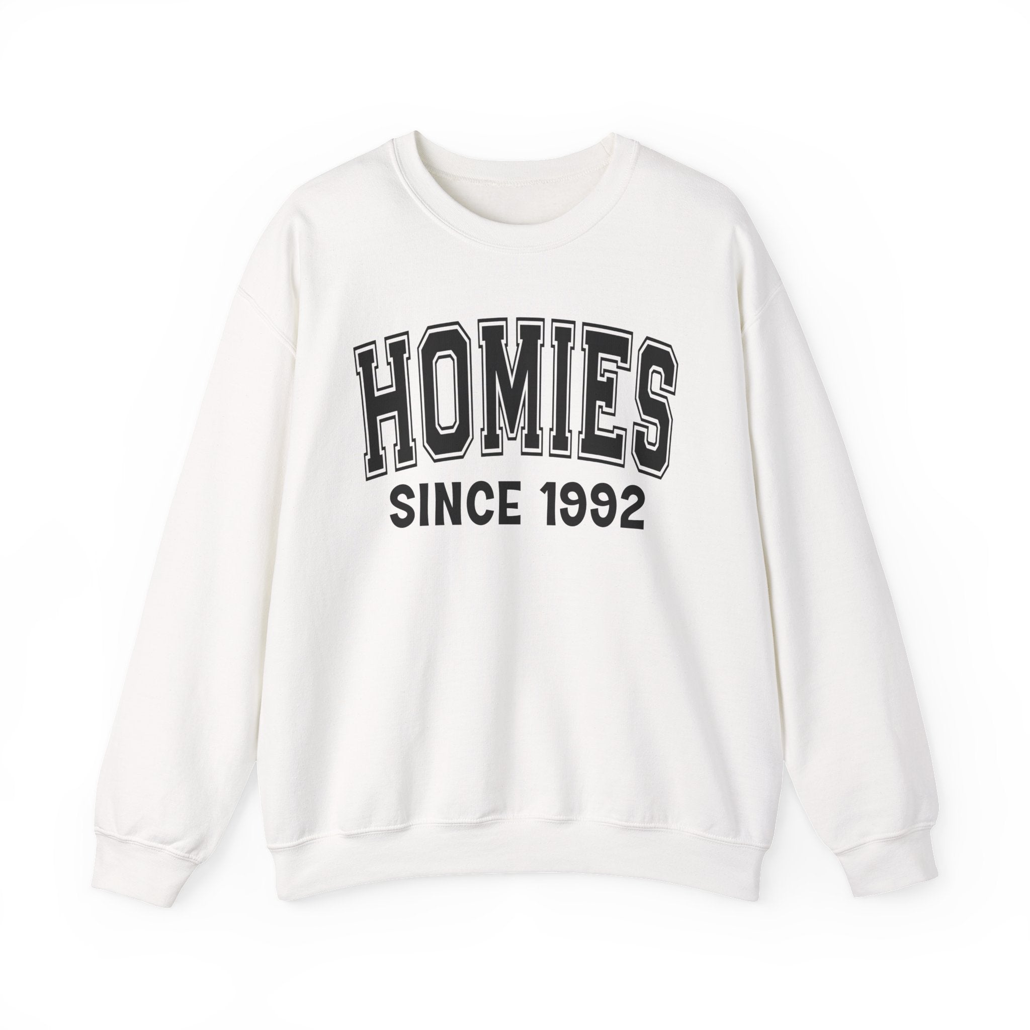 Homies Personalization Sweatshirt - Add Your Special "Since Date"