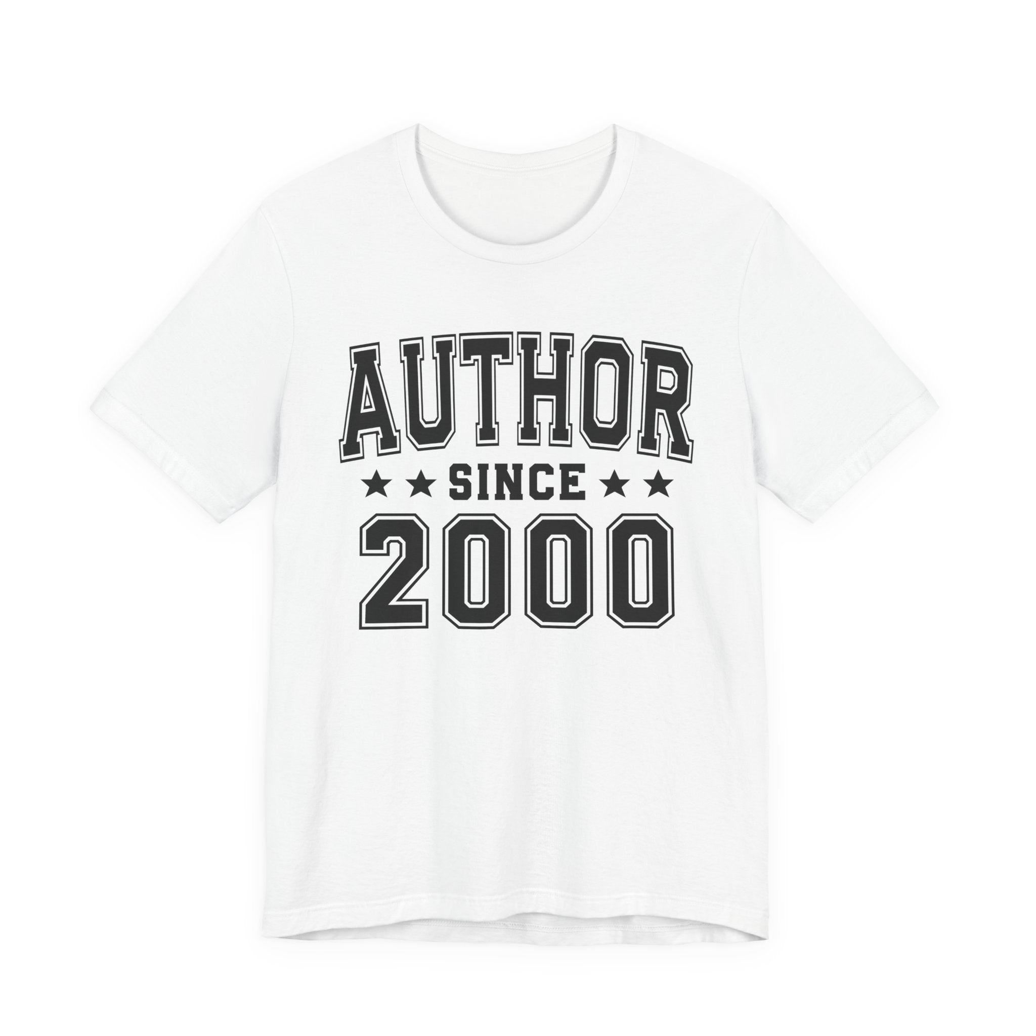 Author Since (Personalized Date) —  Bride/Married T-shirt, Wedding & Anniversary Gift