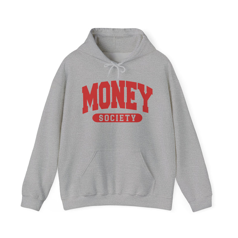 Money Society — Retro Collegiate Hoodie