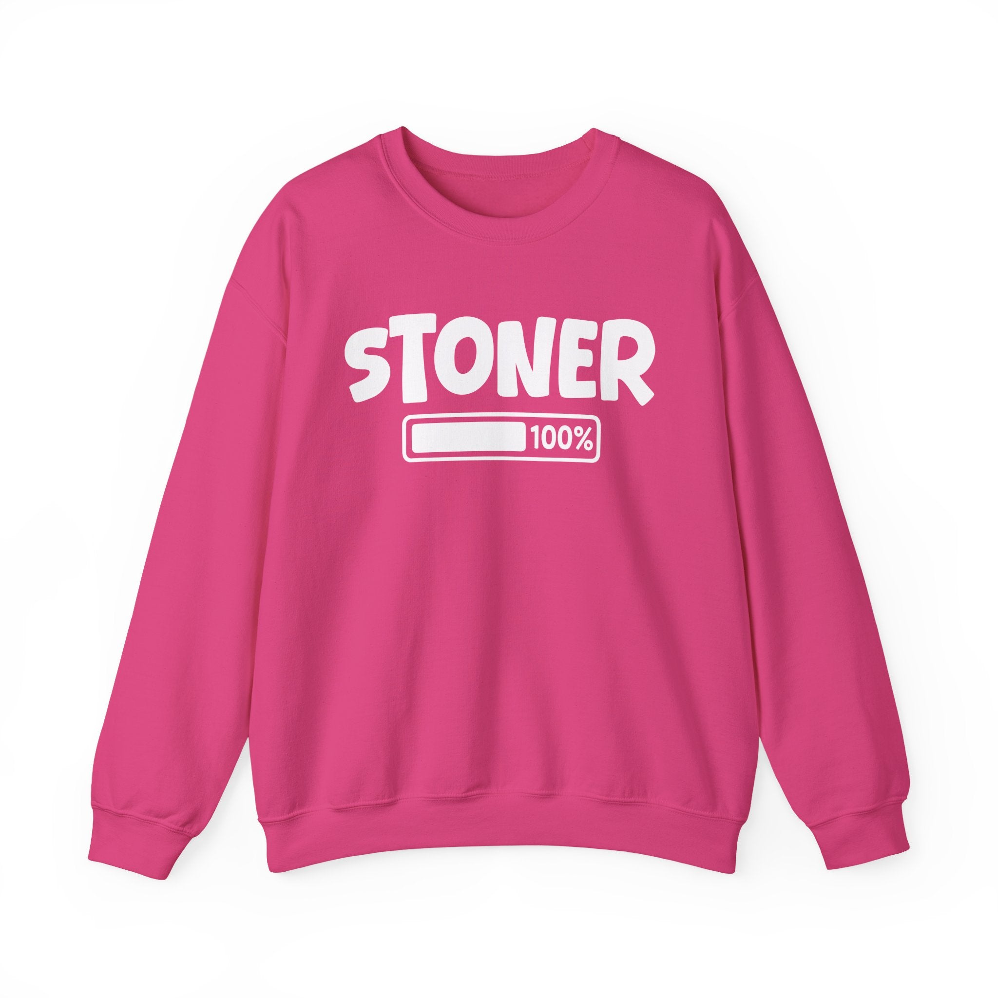 Stoner 100% Loaded - Weed Lover Sweatshirt