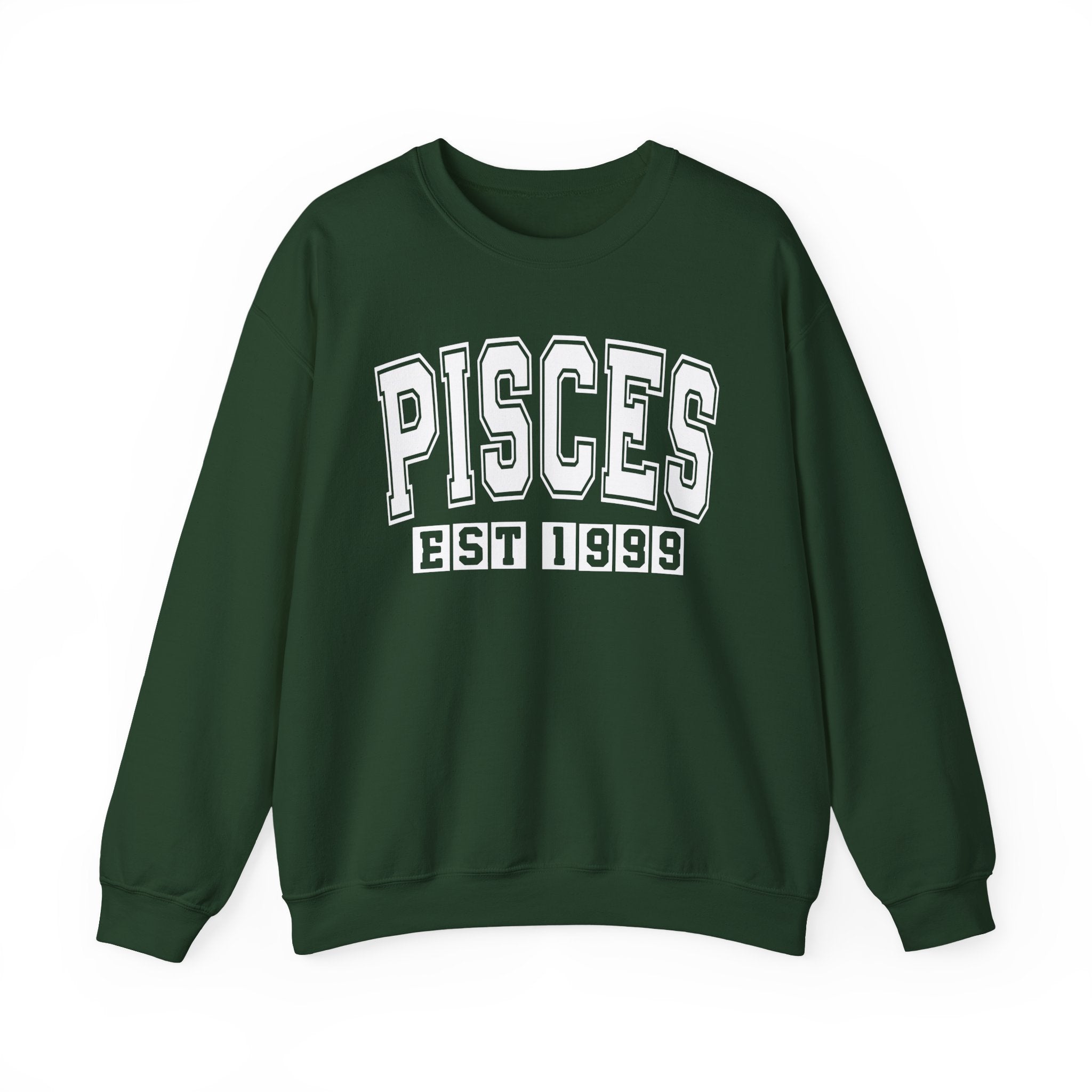 Pisces (EST YEAR) Personalization — Zodiac Graphic Sweatshirt
