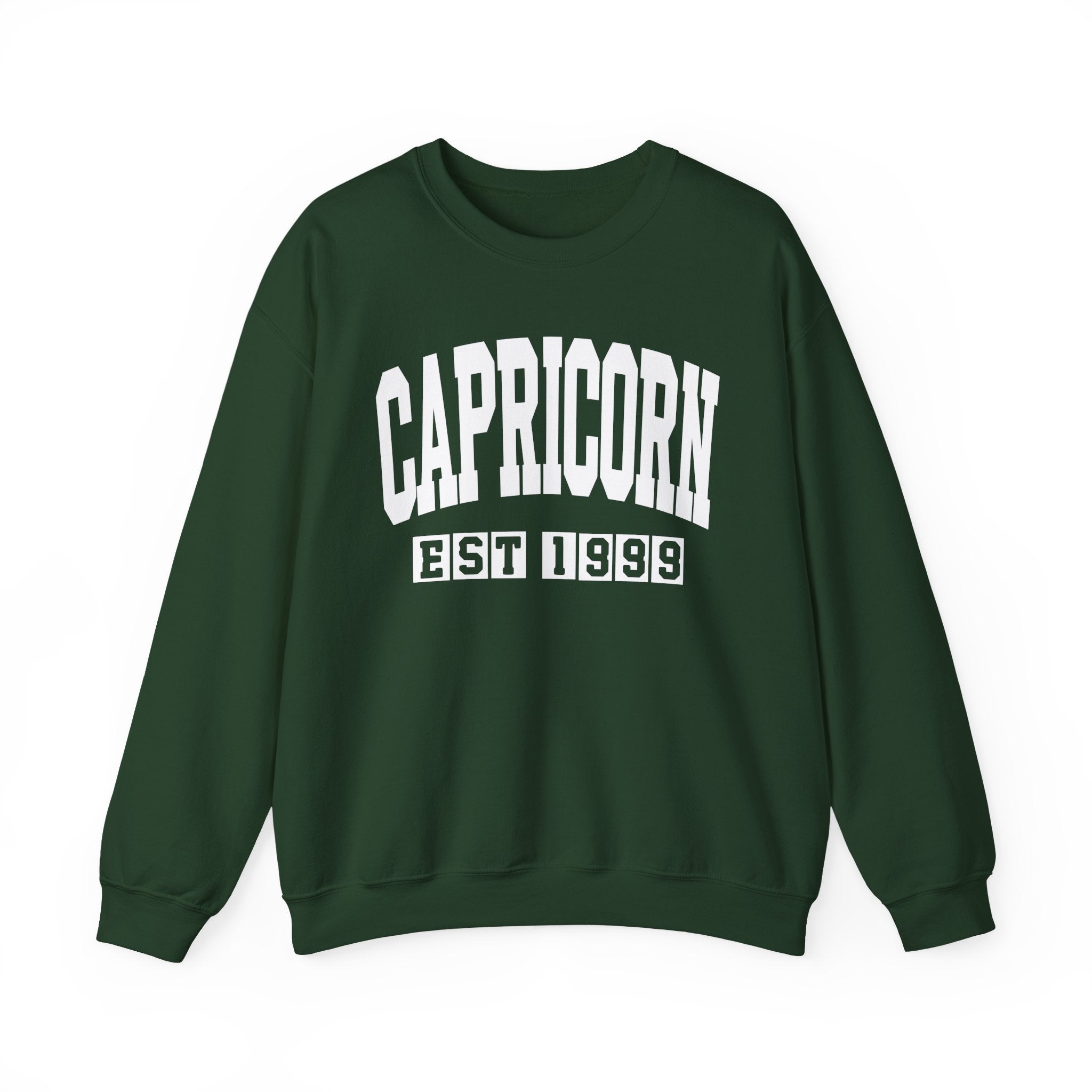 Capricorn (EST YEAR) Personalization — Zodiac Graphic Sweatshirt