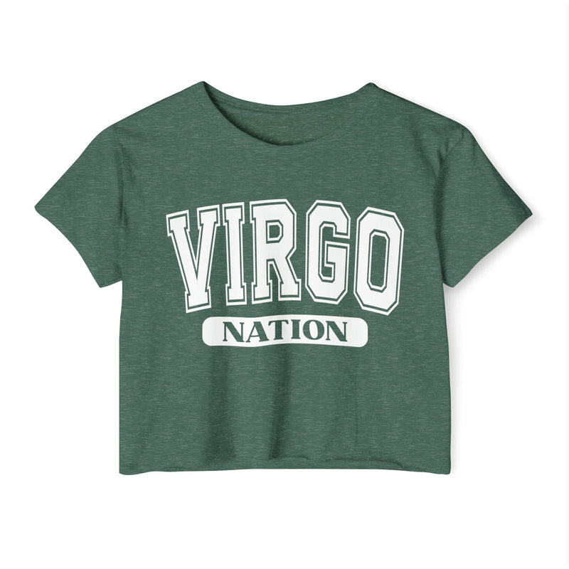 Virgo Nation — Women’s Zodiac Festival Crop Top