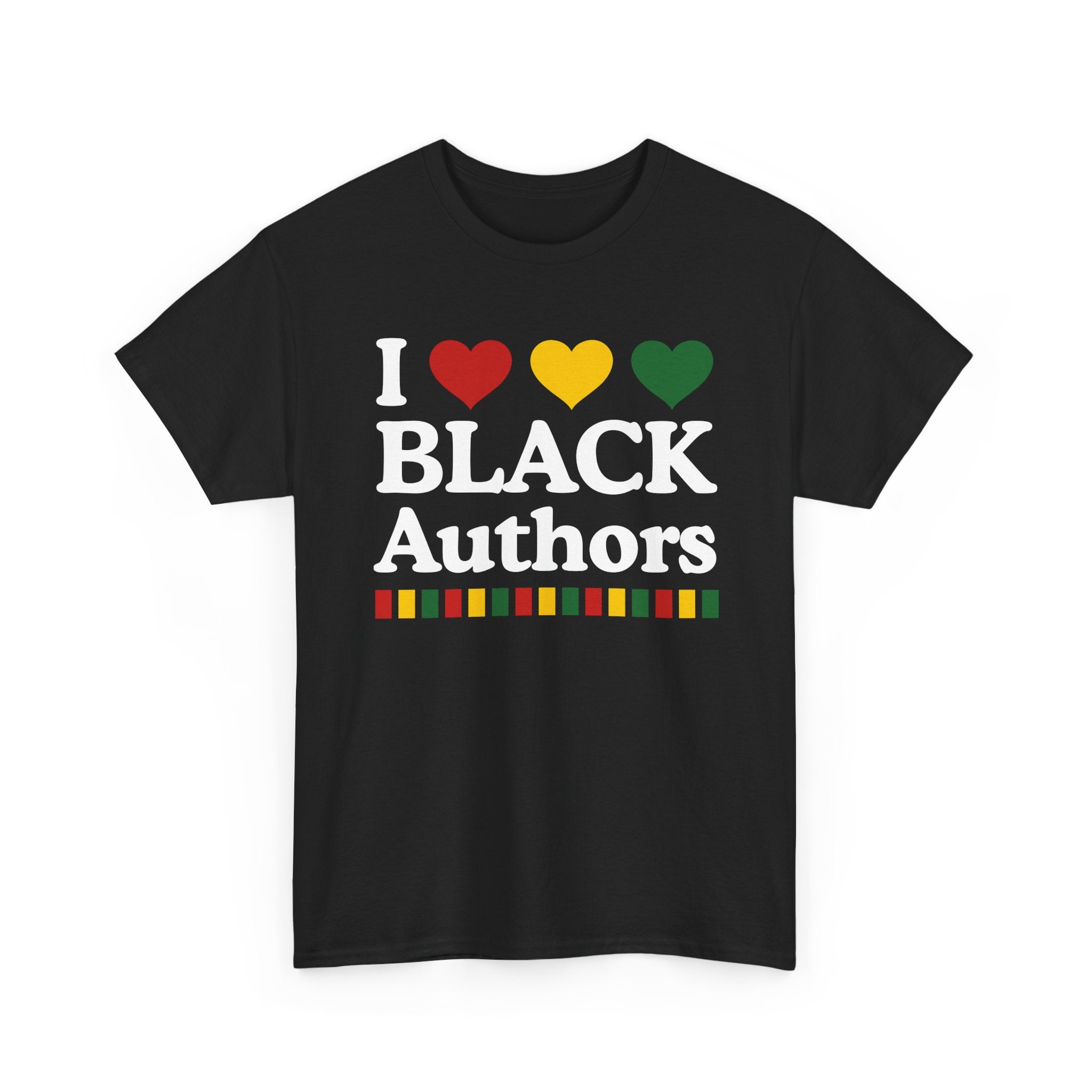 I Love Black Authors - Celebrating Black Excellence Tee Shirt