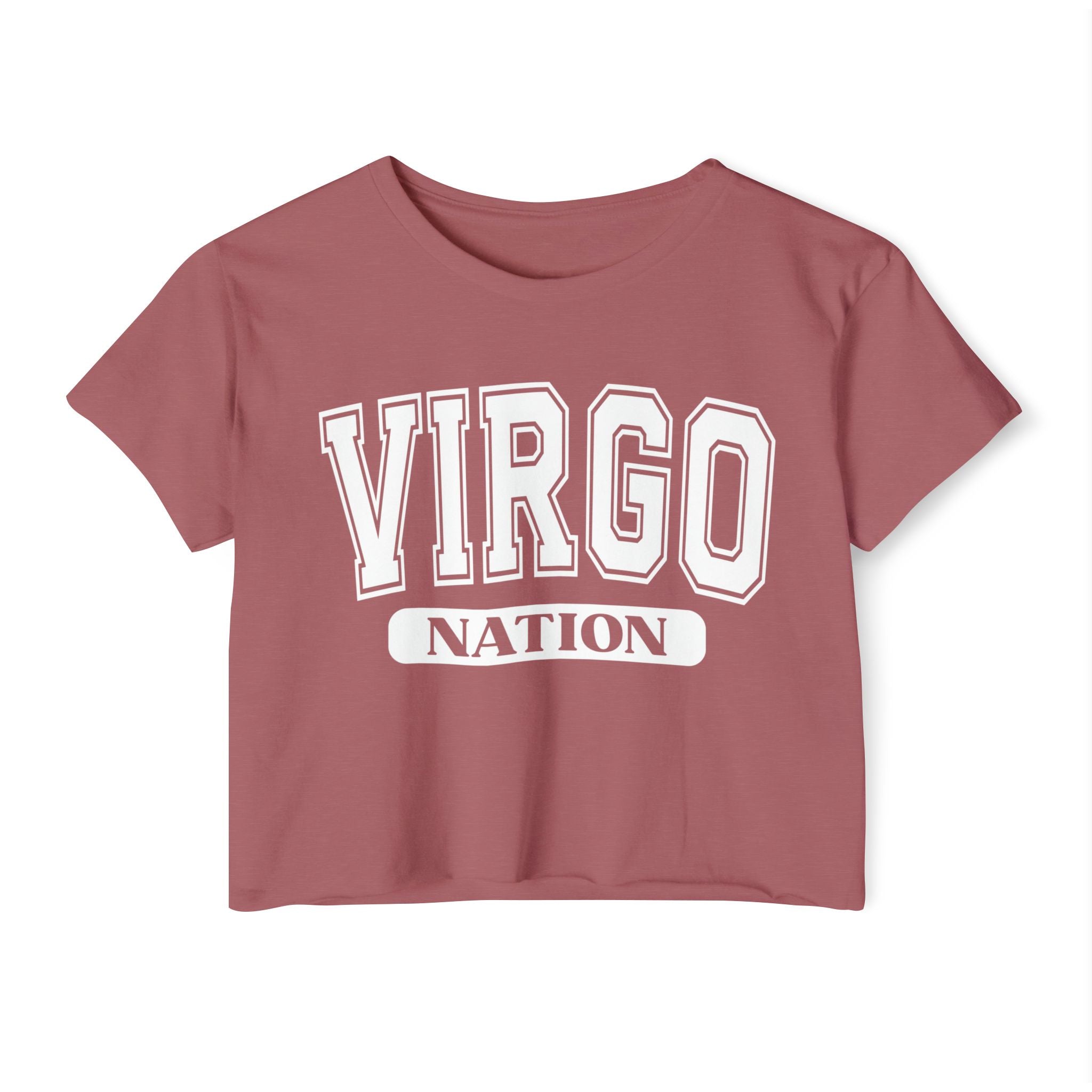 Virgo Nation — Women’s Zodiac Festival Crop Top