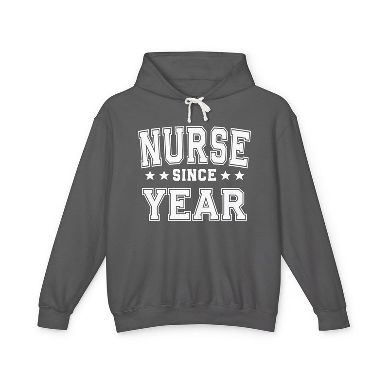 Nurse Since (Personalized Date) — Nursing Profession Milestone Hoodie