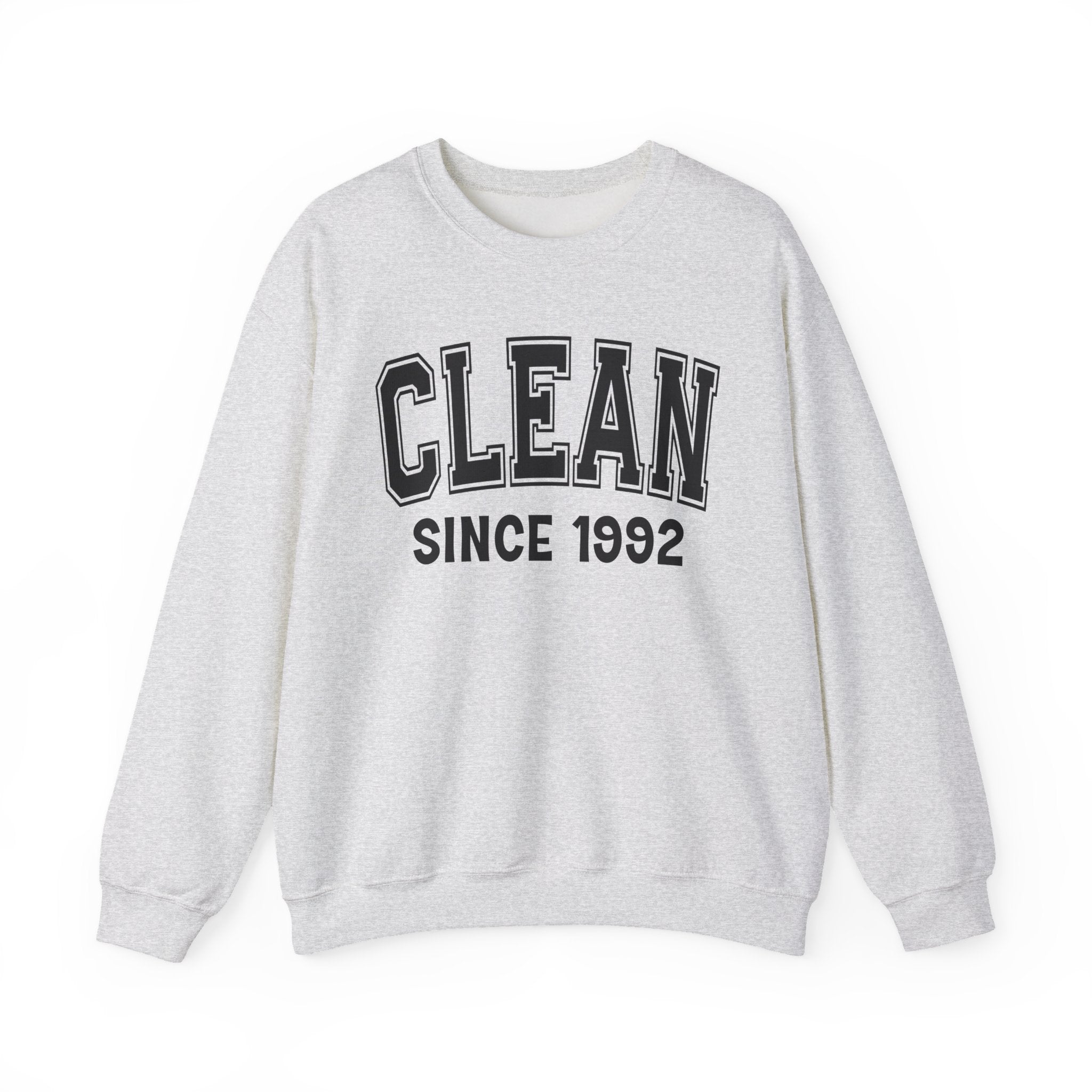 Clean Personalization Sweatshirt - Add Your Special "Since Date"