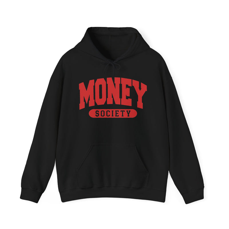 Money Society — Retro Collegiate Hoodie