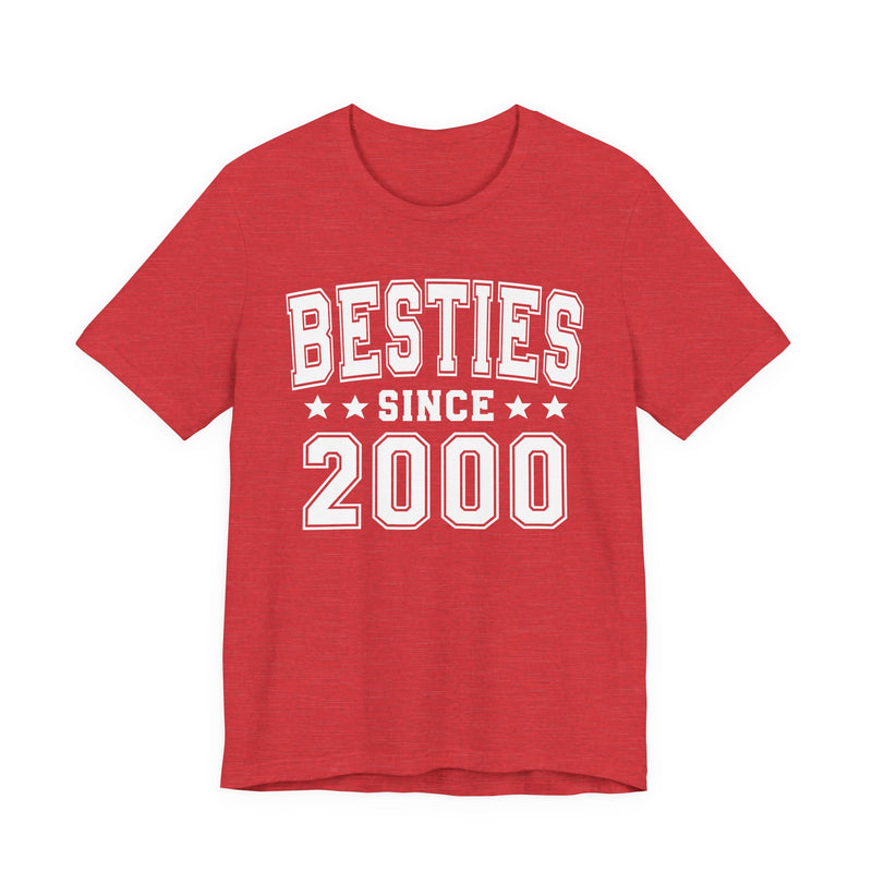 Besties Since (Personalized Date) —  Bride/Married T-shirt, Wedding & Anniversary Gift