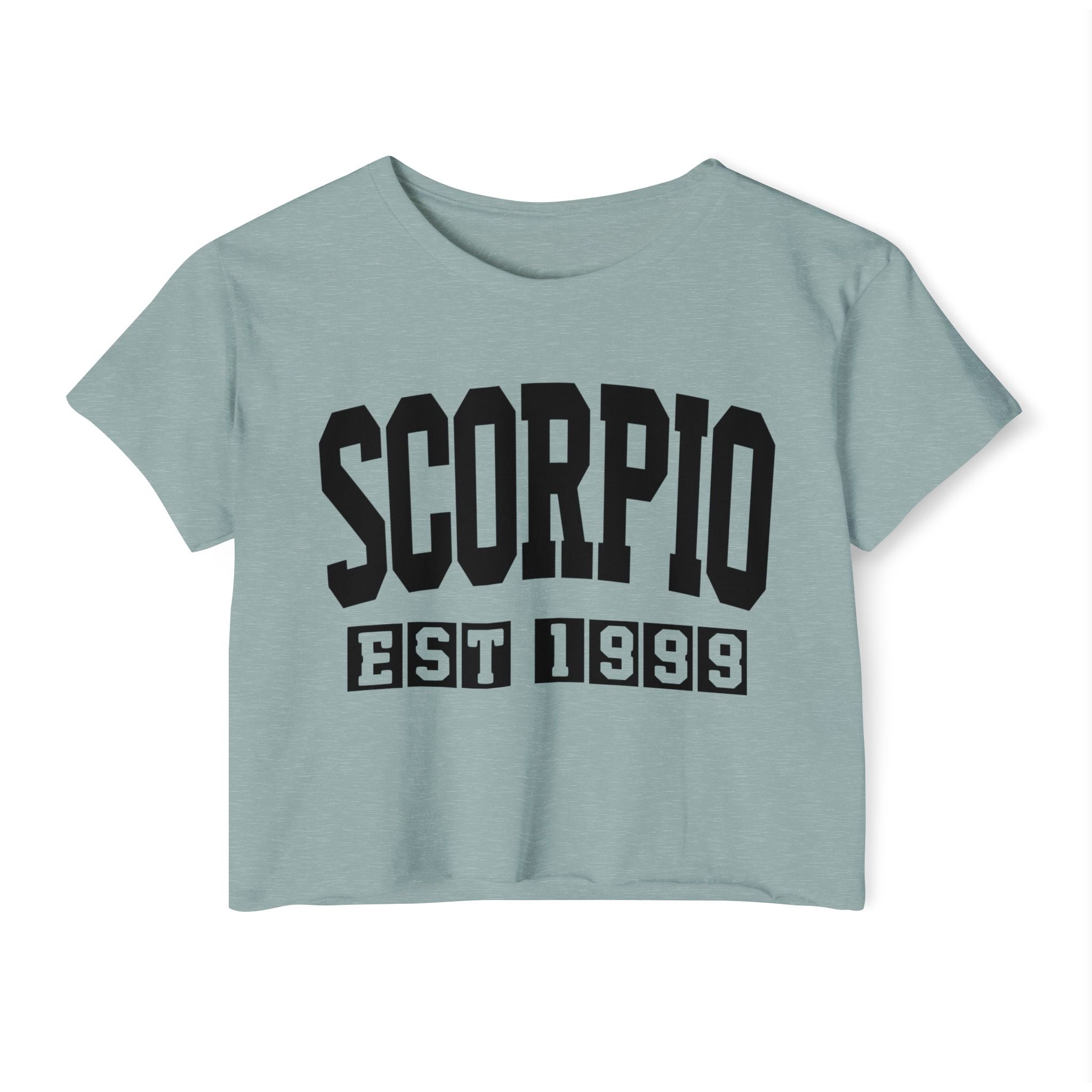 Scorpio EST (YEAR) Personalization -  Crop Top