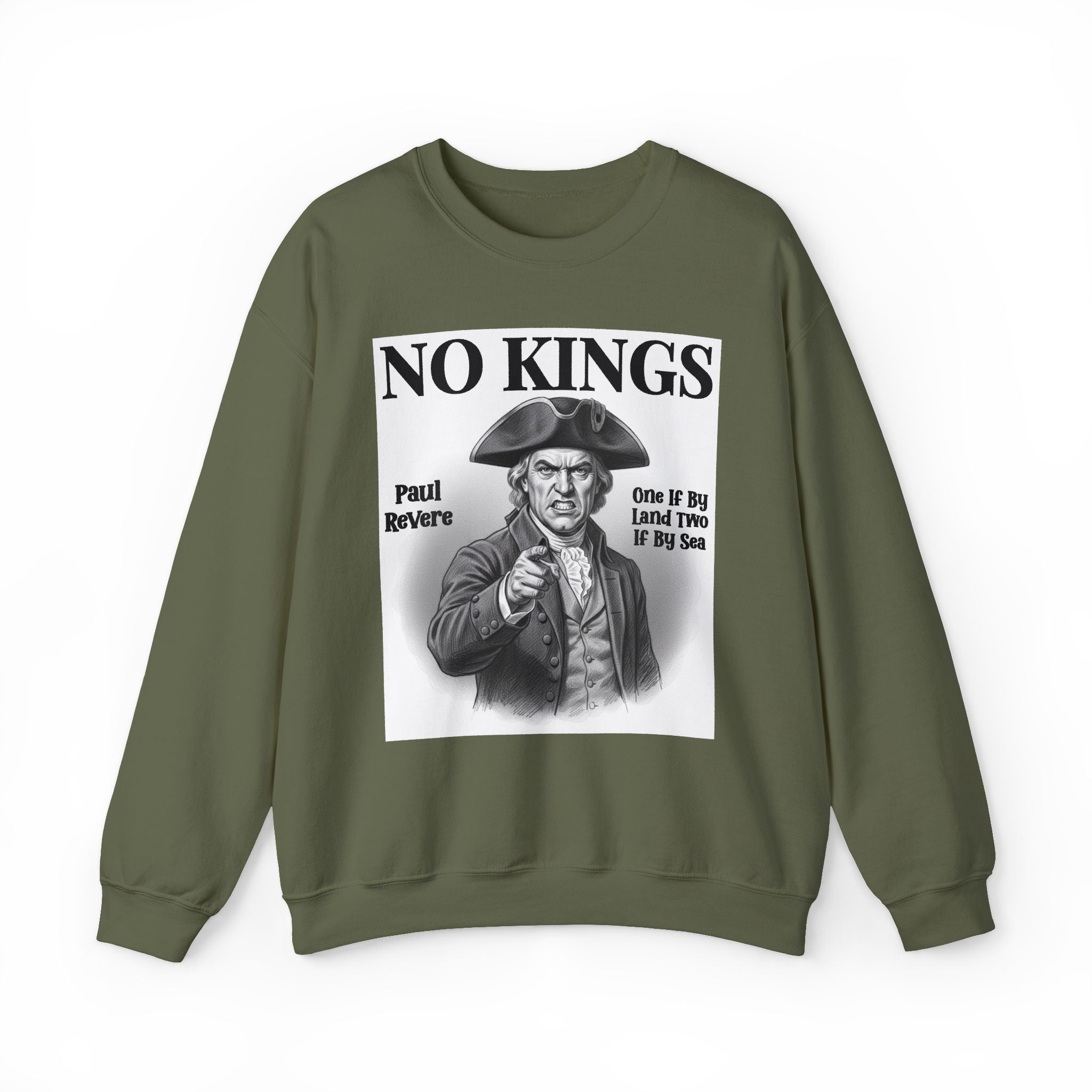No Kings Paul Revere — Sweatshirt