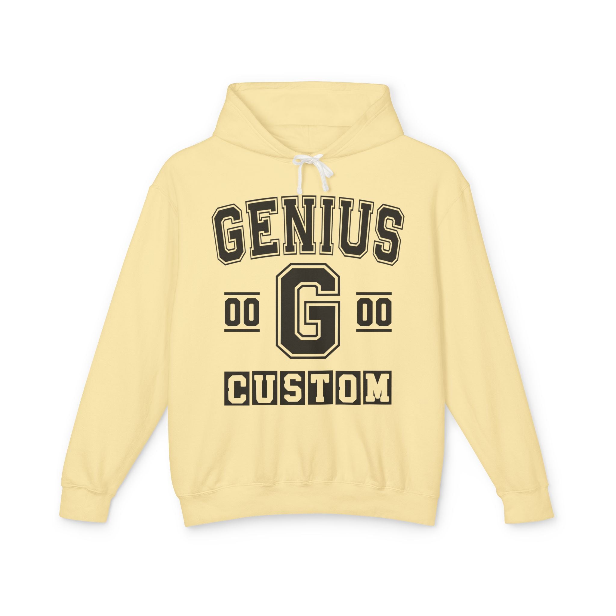 Custom Genius Varsity Hoodie - Customize Birthday Day/Month/Year - Customize Gemini Season/Nation