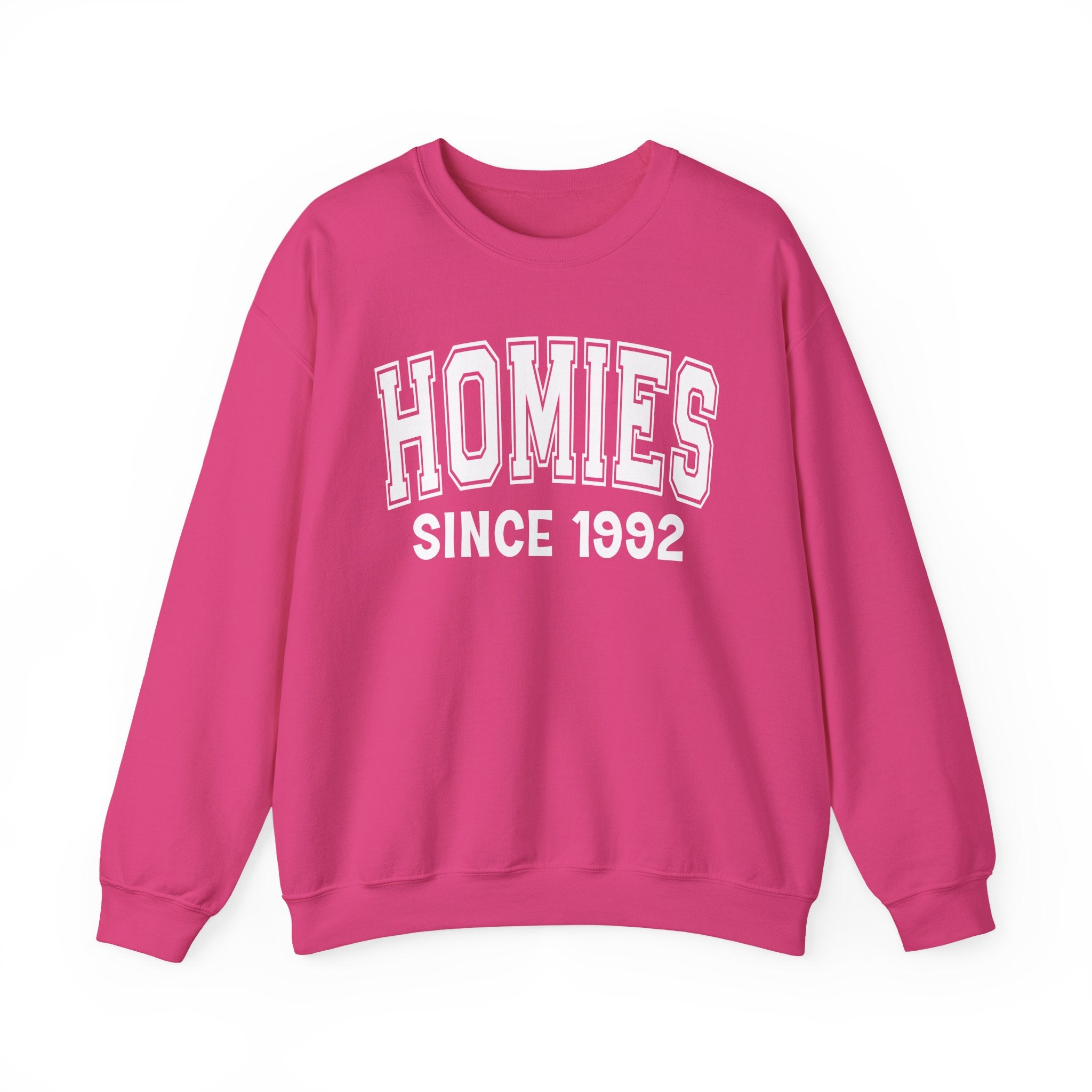 Homies Personalization Sweatshirt - Add Your Special "Since Date"