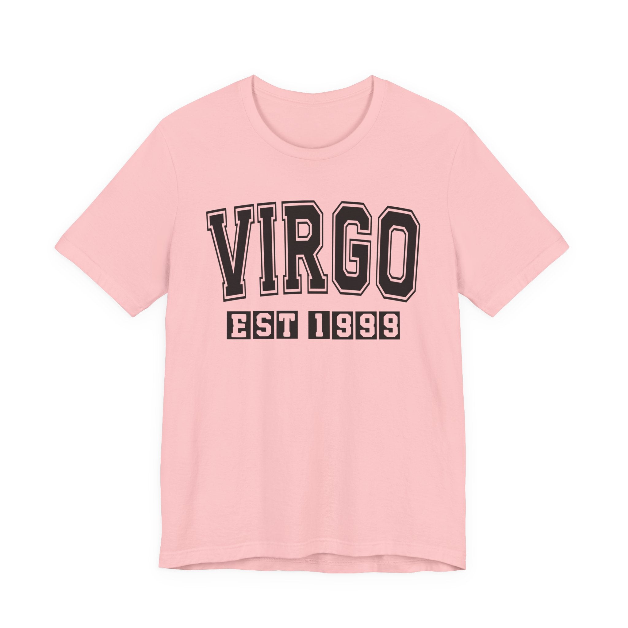 Virgo EST (YEAR) Personalization — Zodiac Birthday Tee Shirt