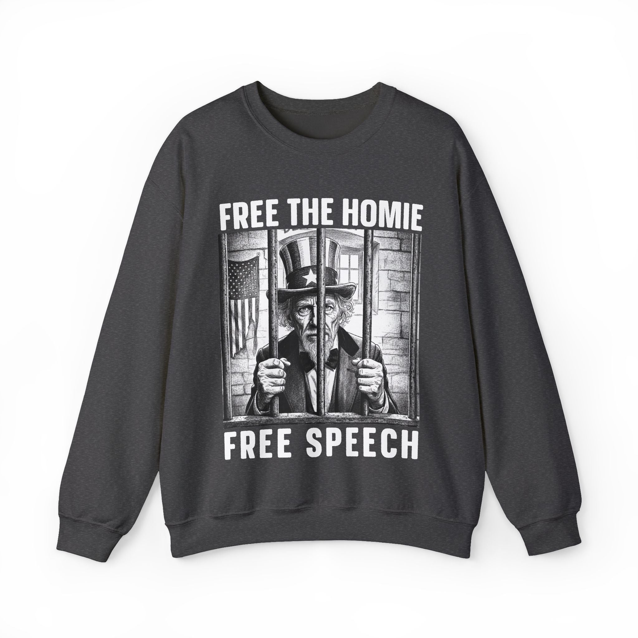 Free The Homie Free Speech — Sweatshirt
