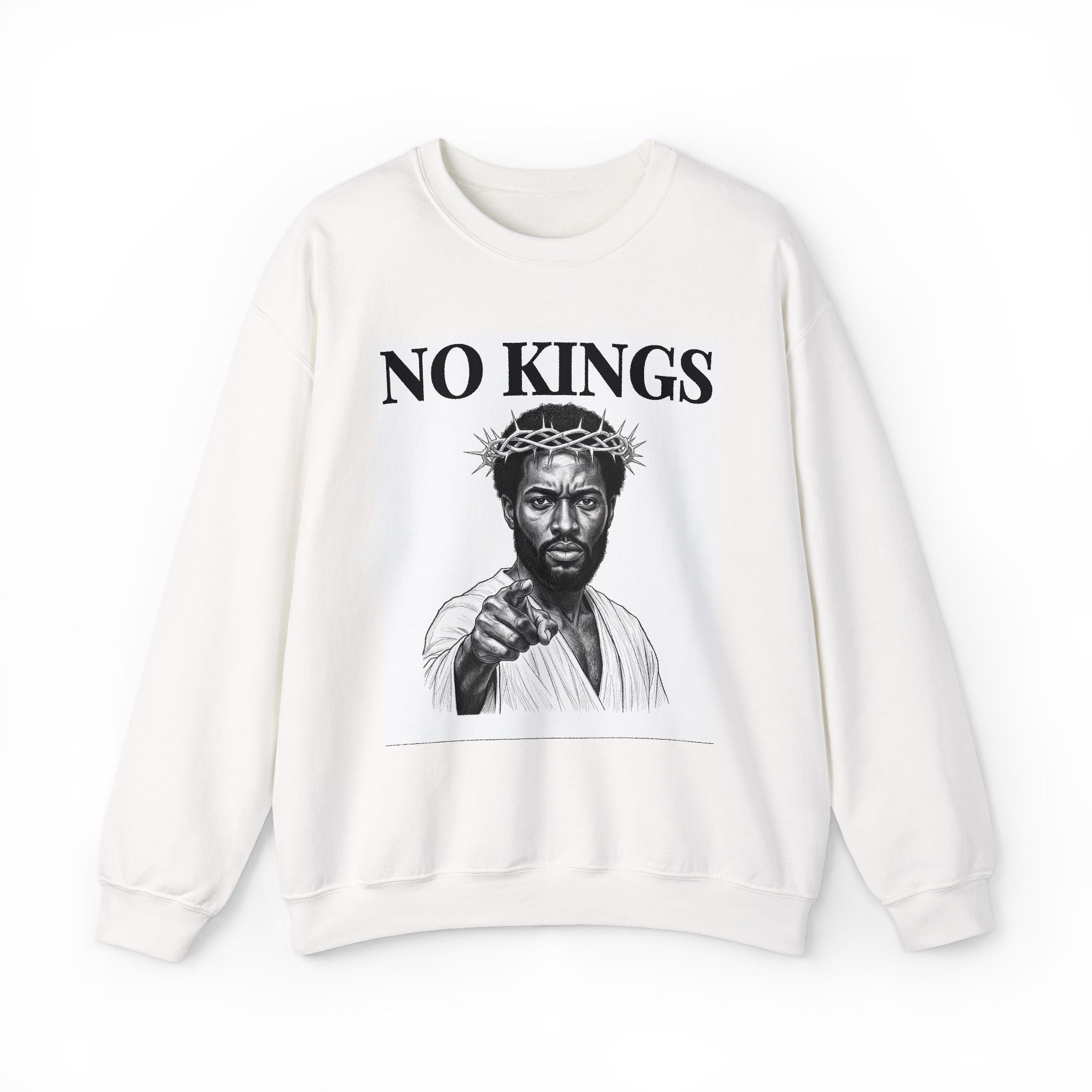 No Kings (Black Jesus) — Sweatshirt