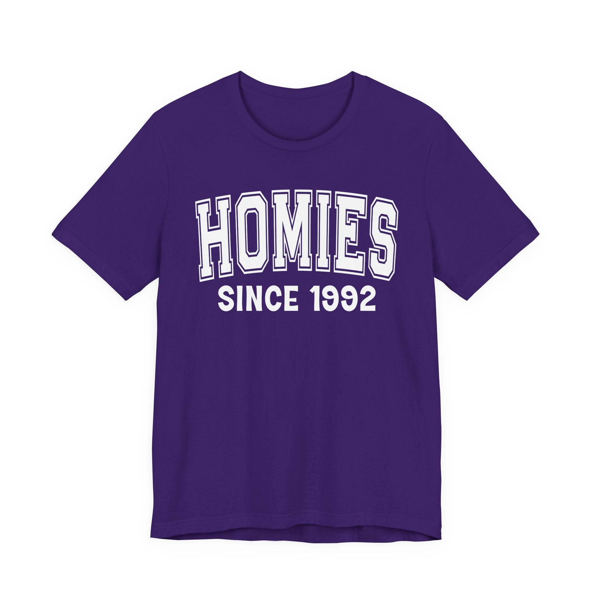 Homies Personalization T-Shirt - Add Your Special "Since Date"