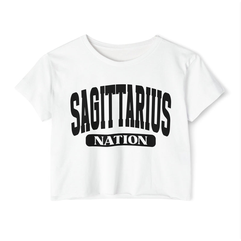 Sagittarius Nation — Women’s Zodiac Festival Crop Top
