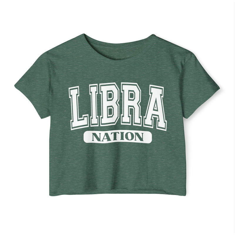 Libra Nation — Women’s Zodiac Festival Crop Top