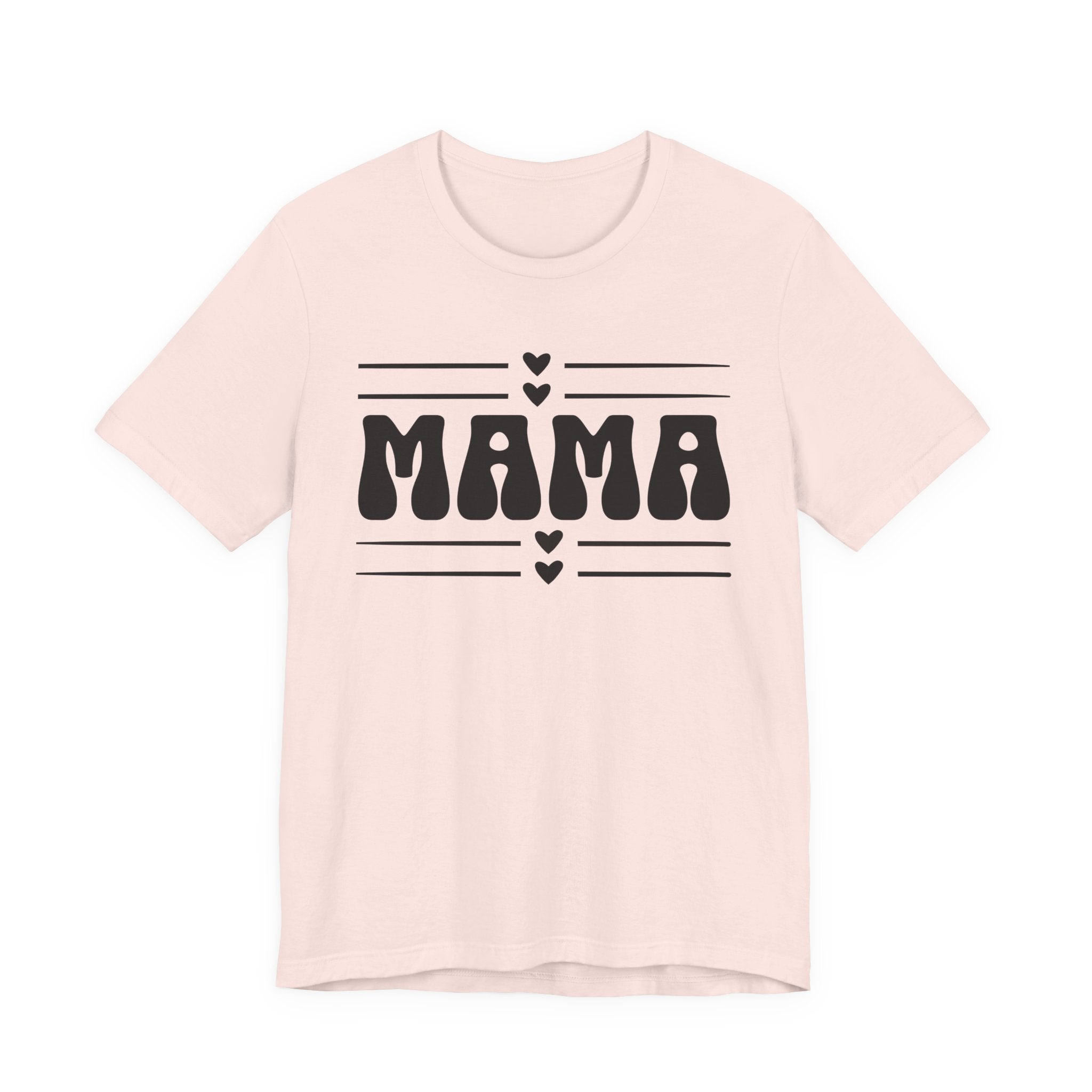 Mama Retro Heart - Tee Shirt