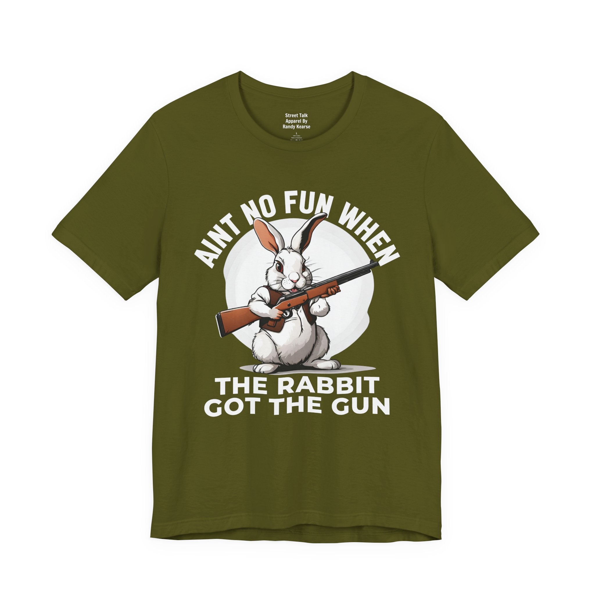 Aint No Fun When The Rabbit Got The Gun T-shirt