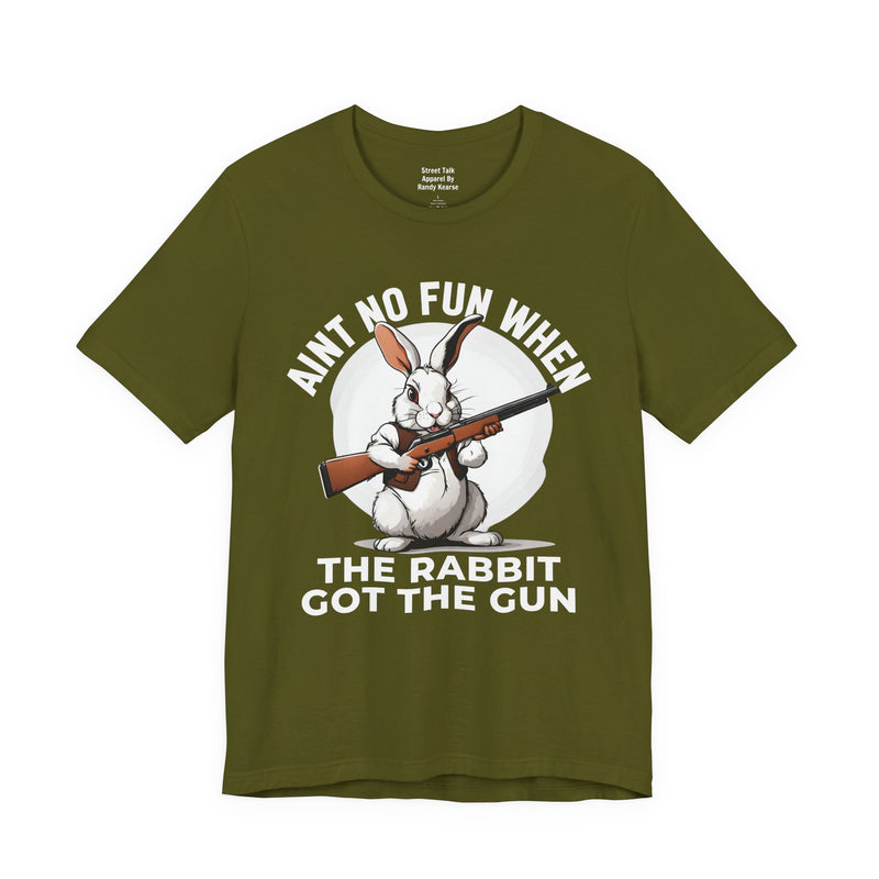 Aint No Fun When The Rabbit Got The Gun T-Shirt