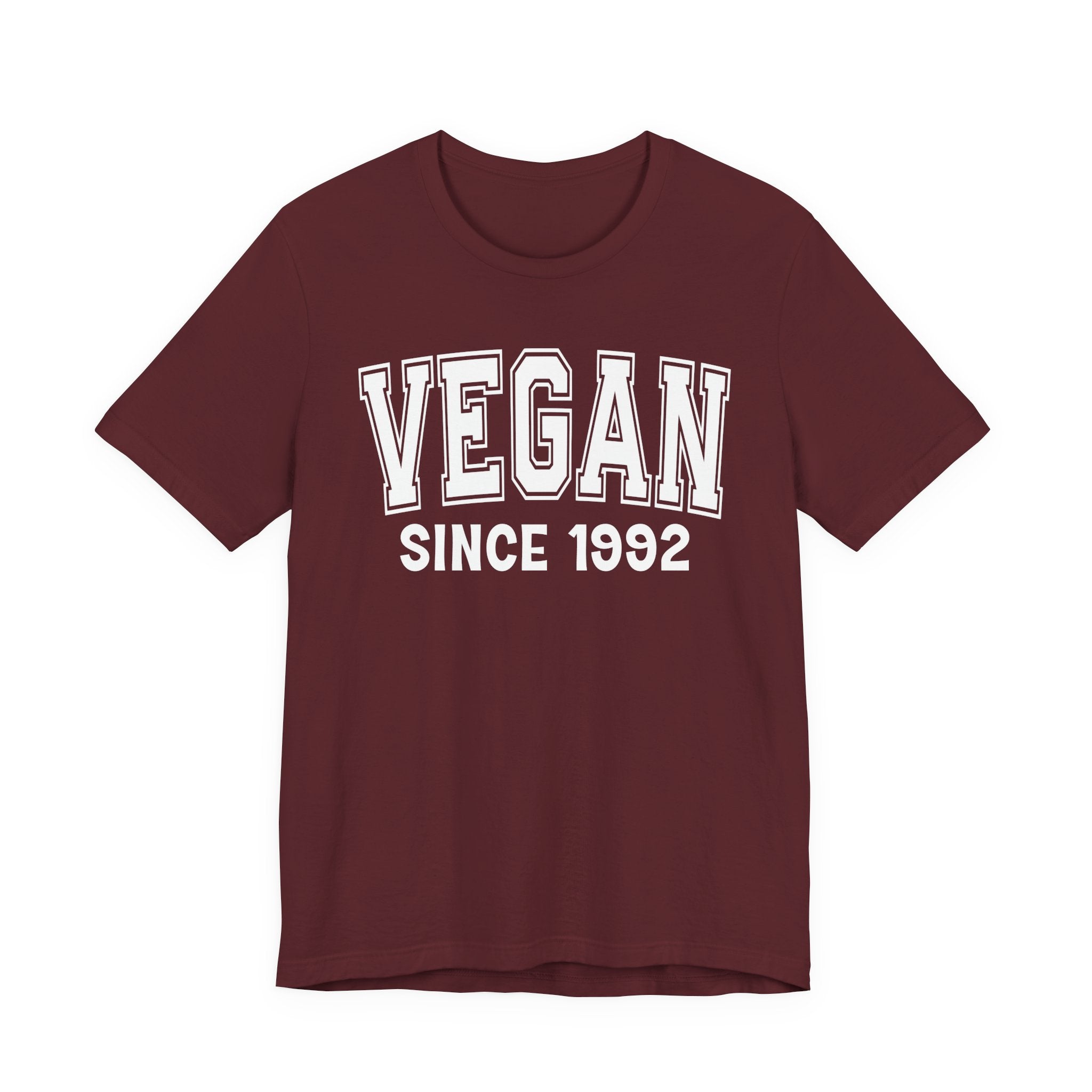 Vegan Personalization T-Shirt - Add Your Special "Since Date"
