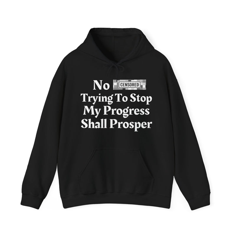 No Bitch Trying To Stop My Progress Shall Prosper — Hoodie
