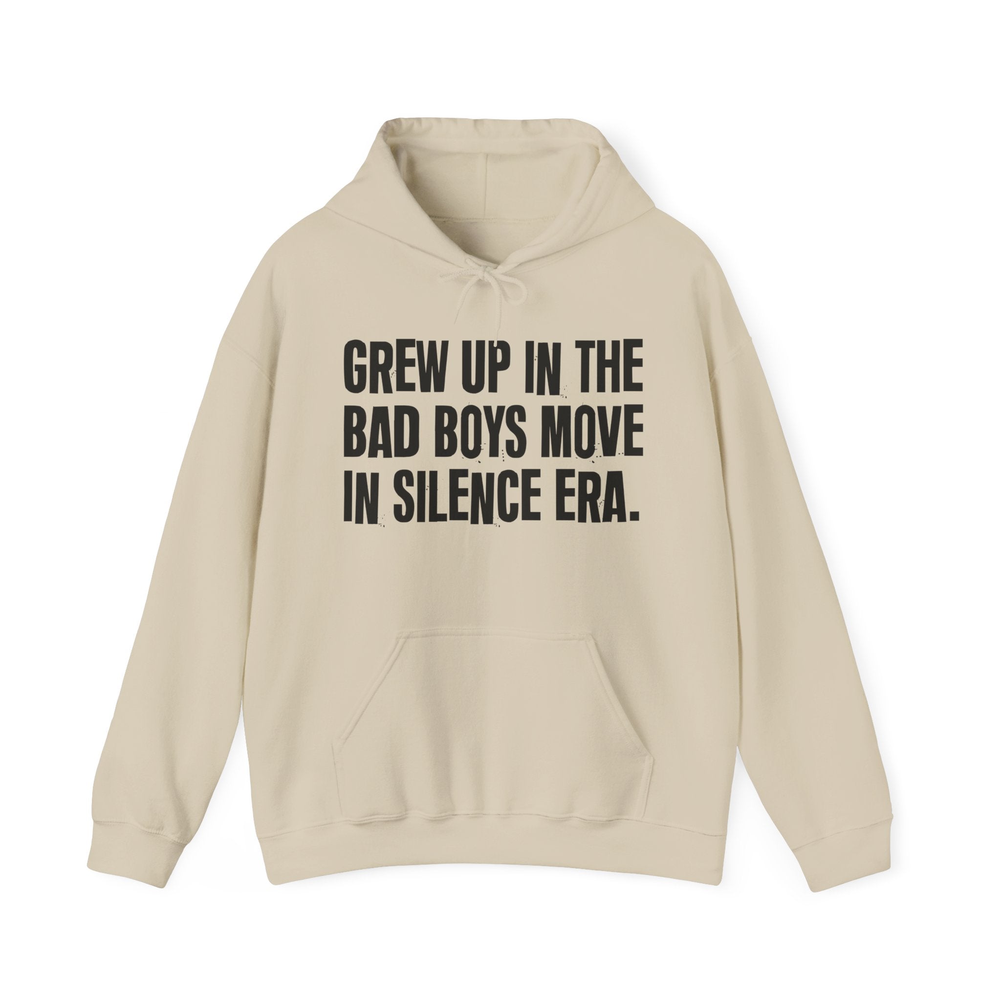 Grew Up In The Bad Boys Move In Silence Era - Fun Reppin' Your Era Hoodie