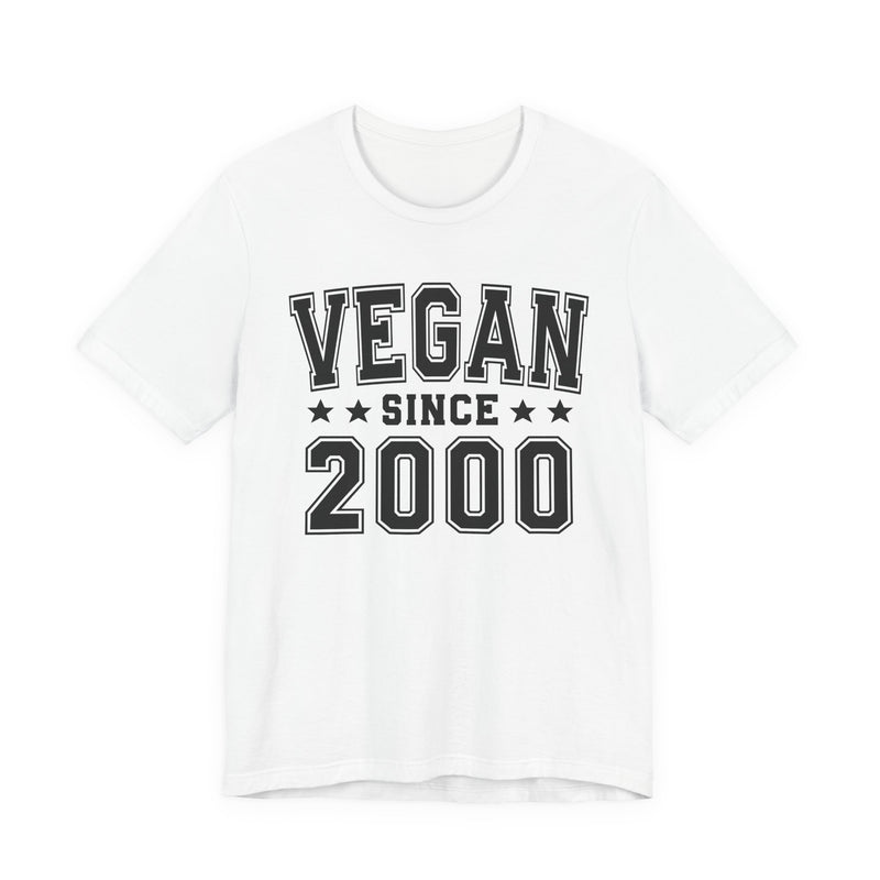 Vegan Since (Personalized Date) —  Bride/Married T-shirt, Wedding & Anniversary Gift