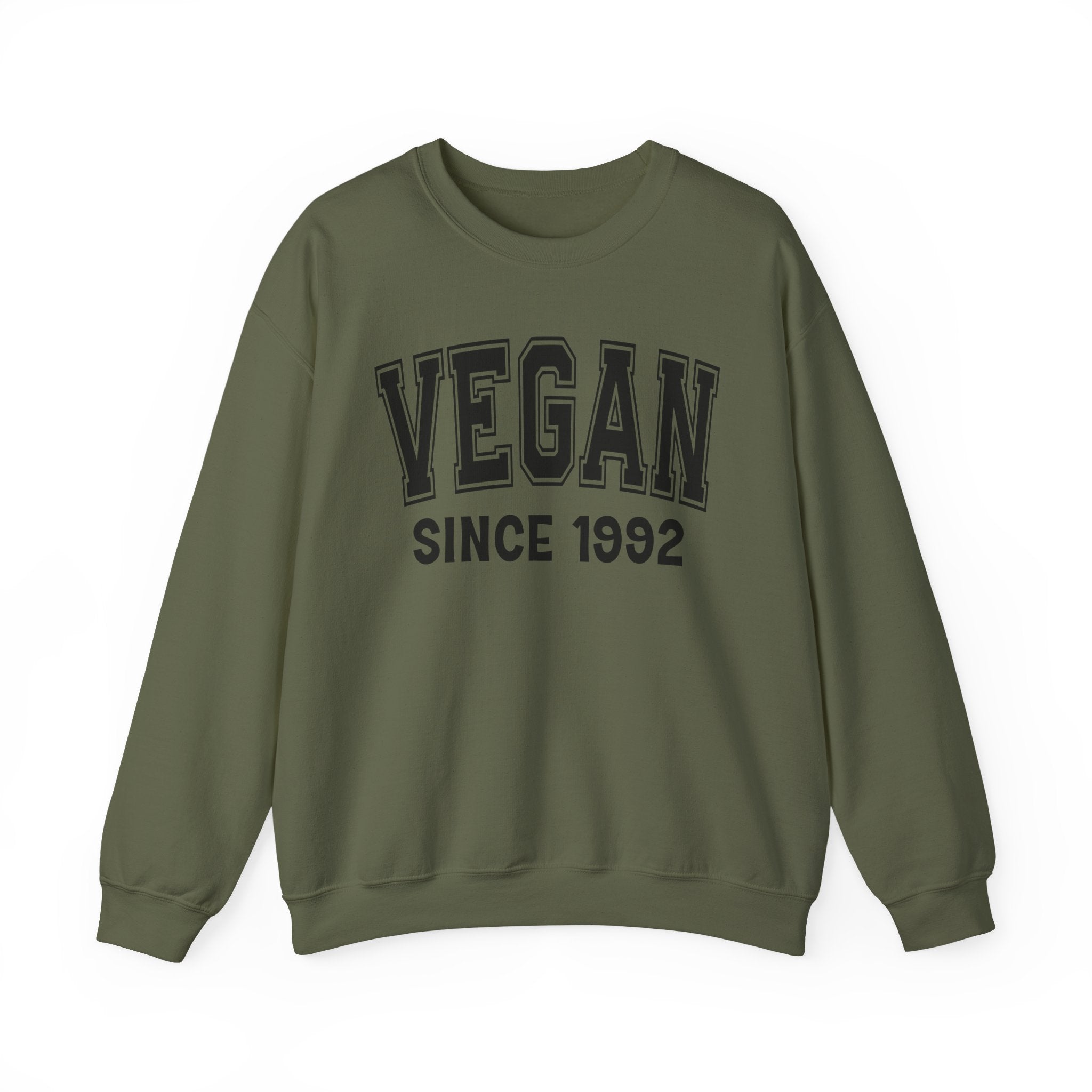 Vegan Personalization Sweatshirt - Add Your Special "Since Date"