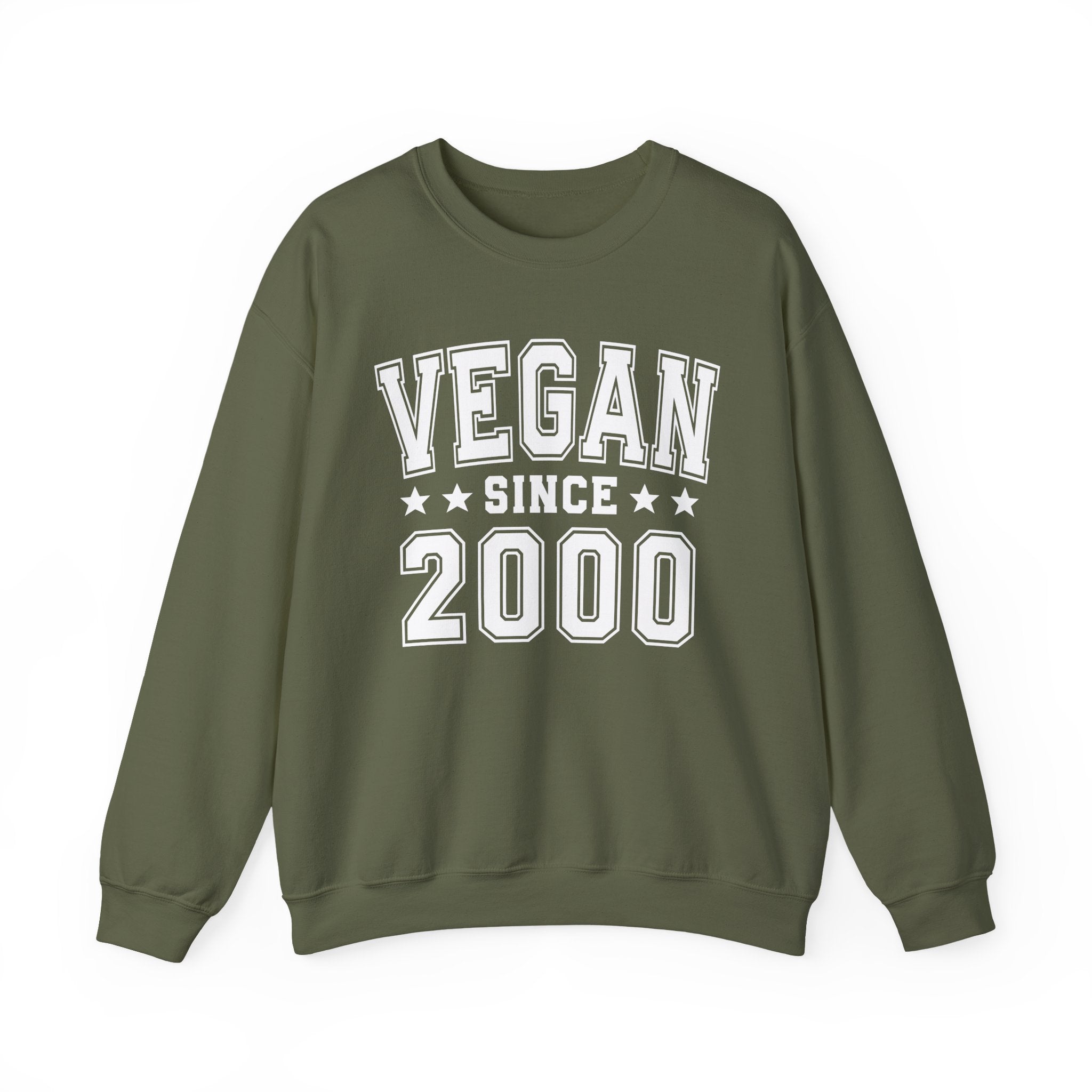 Vegan Since (Personalized Date) — Healthy Eating Milestone Sweatshirt