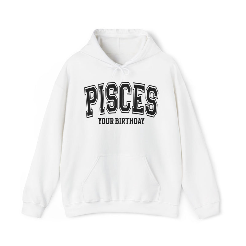 Pisces (Customize Birthday Date) — Hoodie