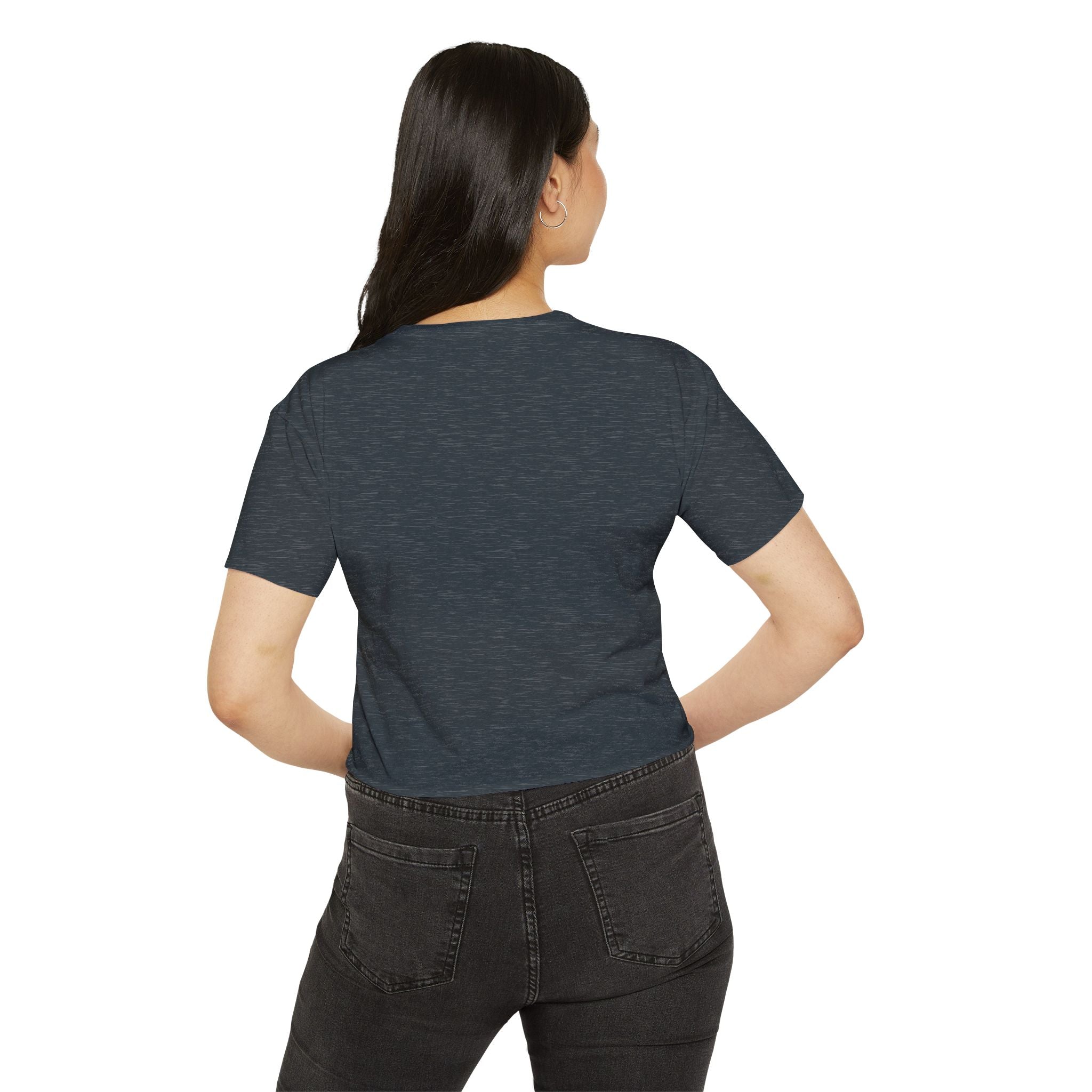 May You Be Protected From Bitches Who In Your Buisness — Funny Protection Statement Crop Top