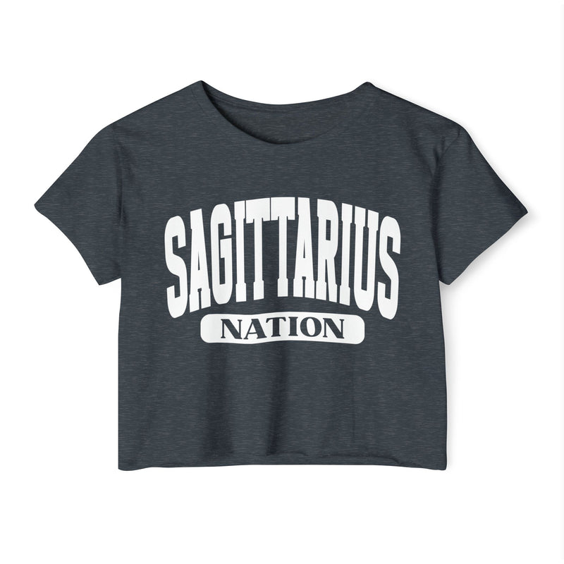 Sagittarius Nation — Women’s Zodiac Festival Crop Top