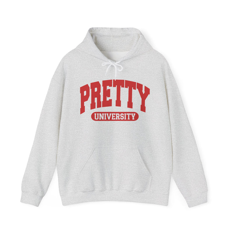 Pretty University — Retro Collegiate Hoodie