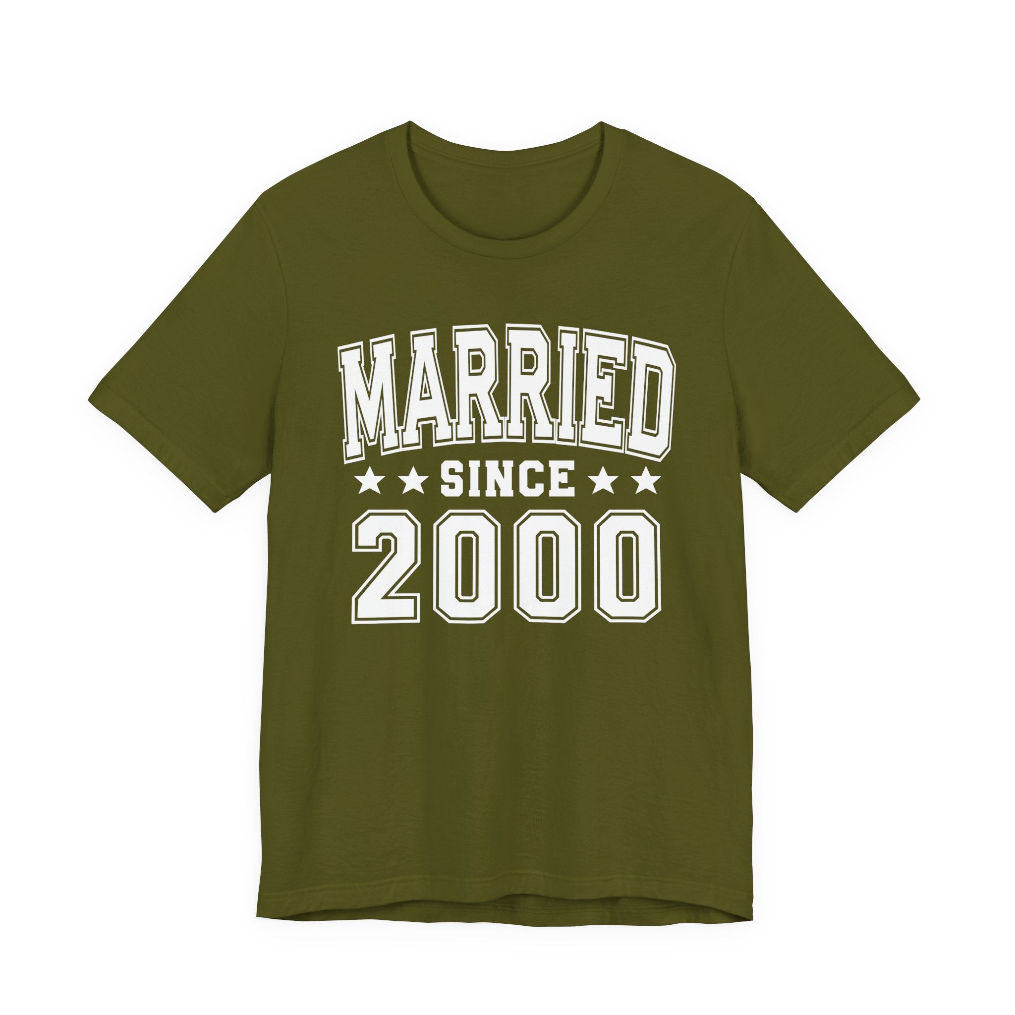 Married Since (Personalized Date) —  Bride/Married T-shirt, Wedding & Anniversary Gift