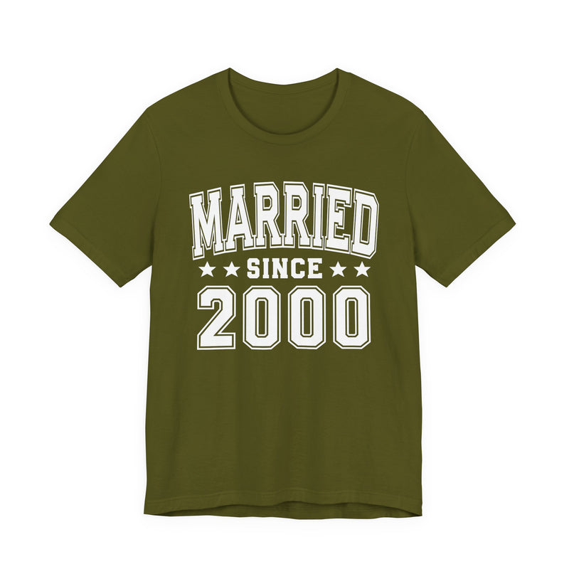 Married Since (Personalized Date) —  Bride/Married T-shirt, Wedding & Anniversary Gift