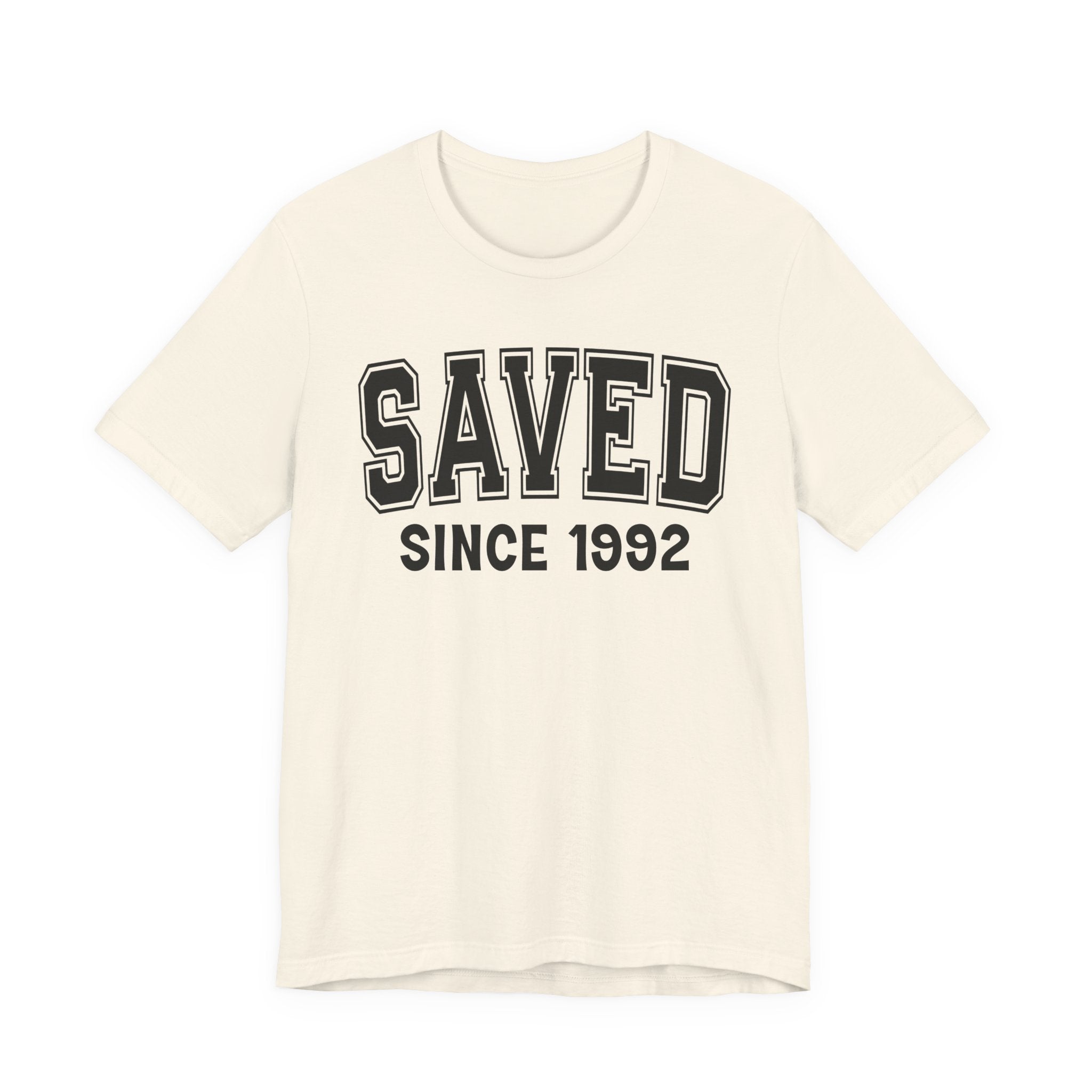 Saved Personalization T-Shirt - Add Your Special "Since Date"