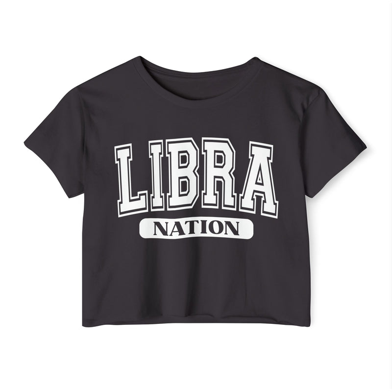 Libra Nation — Women’s Zodiac Festival Crop Top