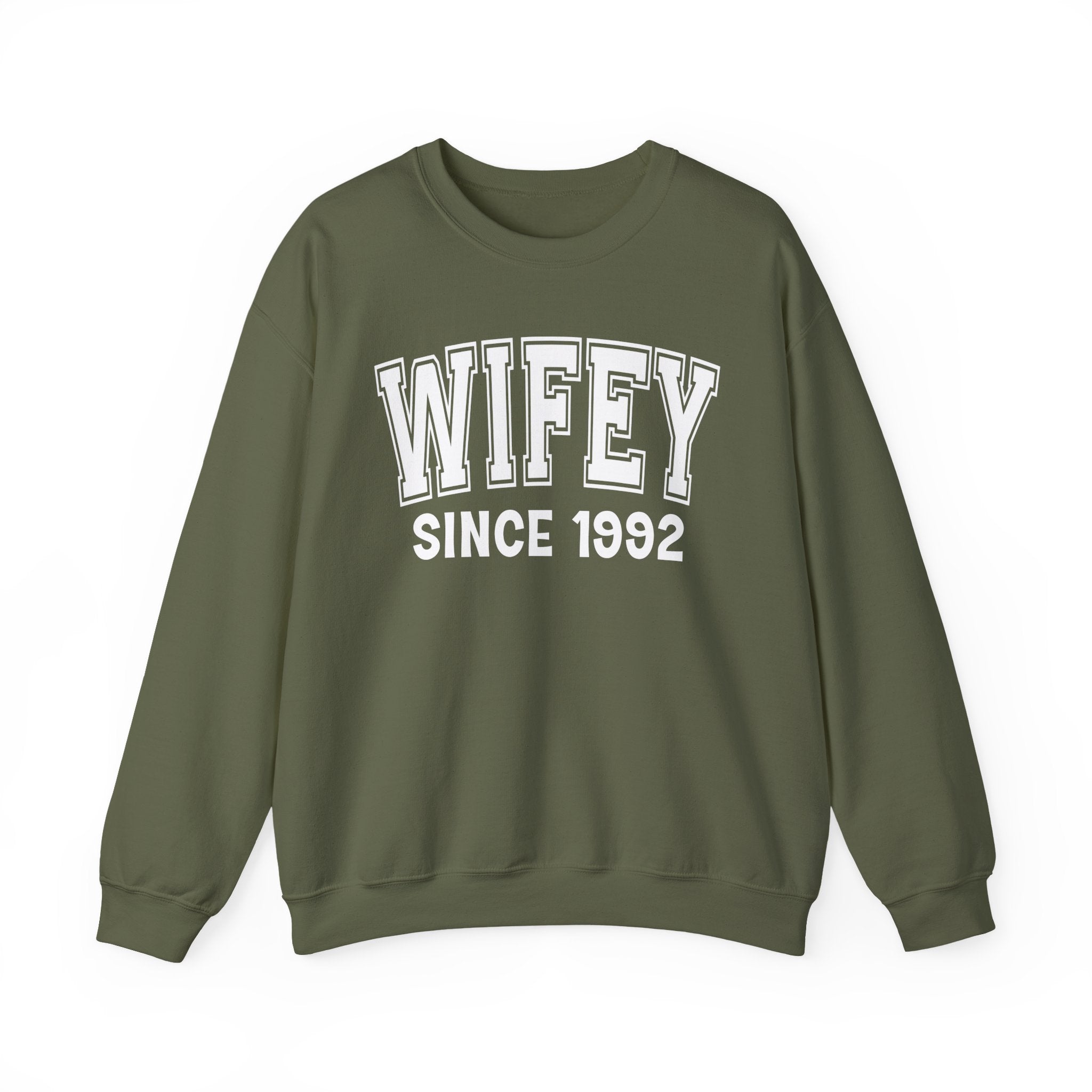 Wifey Personalization Sweatshirt - Add Your Special "Since Date"
