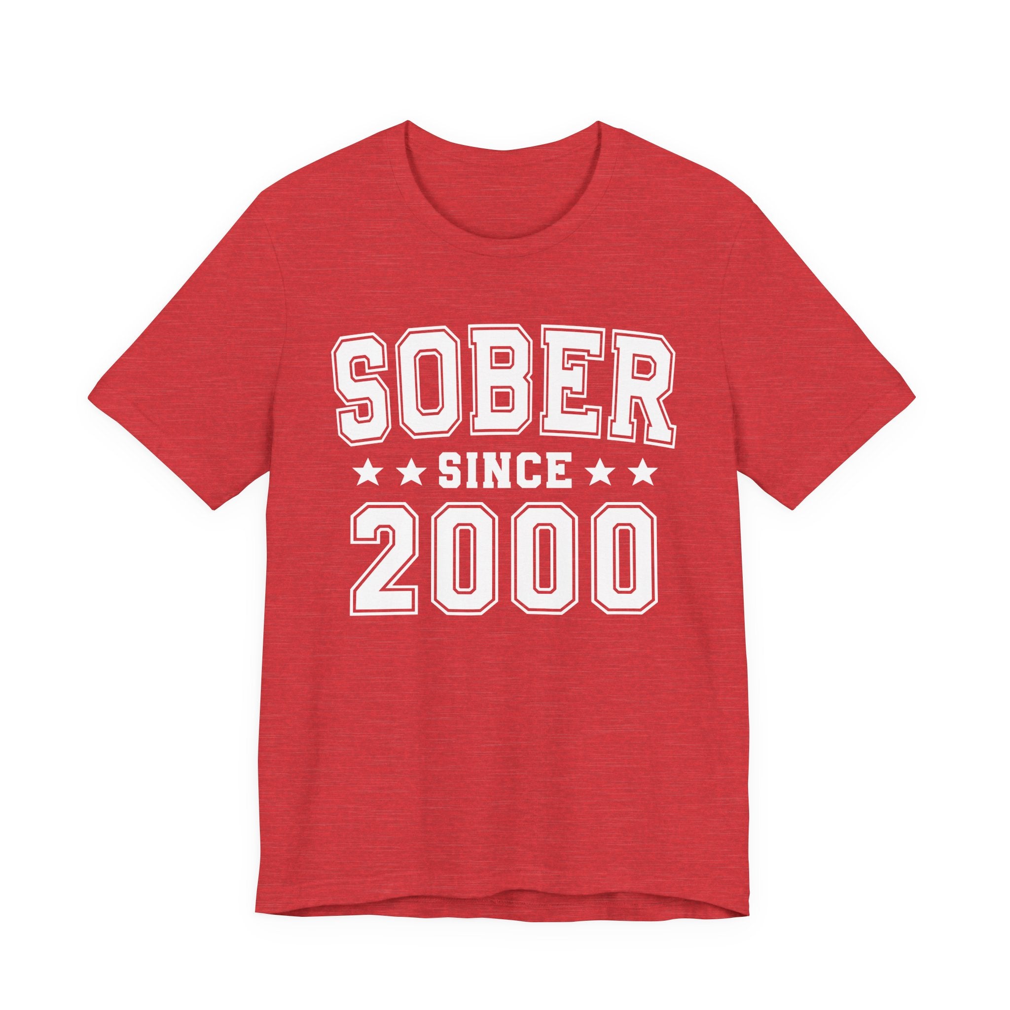 Sober Since (Personalized Date) —  Personal Milestone T-shirt