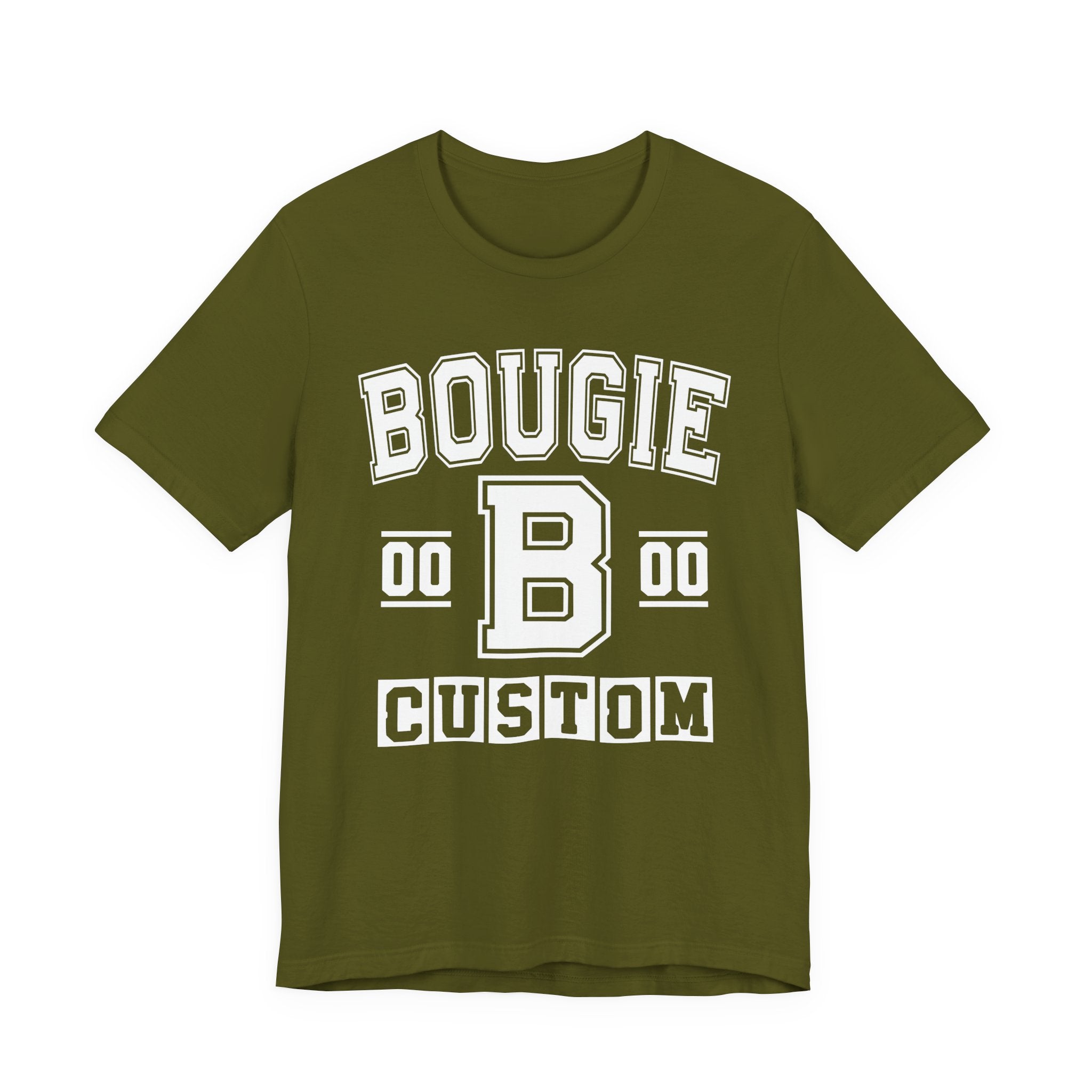 Custom Bougie Varsity Tee Shirt — Customize Birthday Day/Month/Year - Customize Season/nation/Society