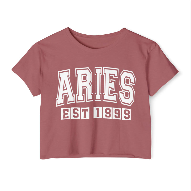 Aries EST (YEAR) Personalization —  Crop Top